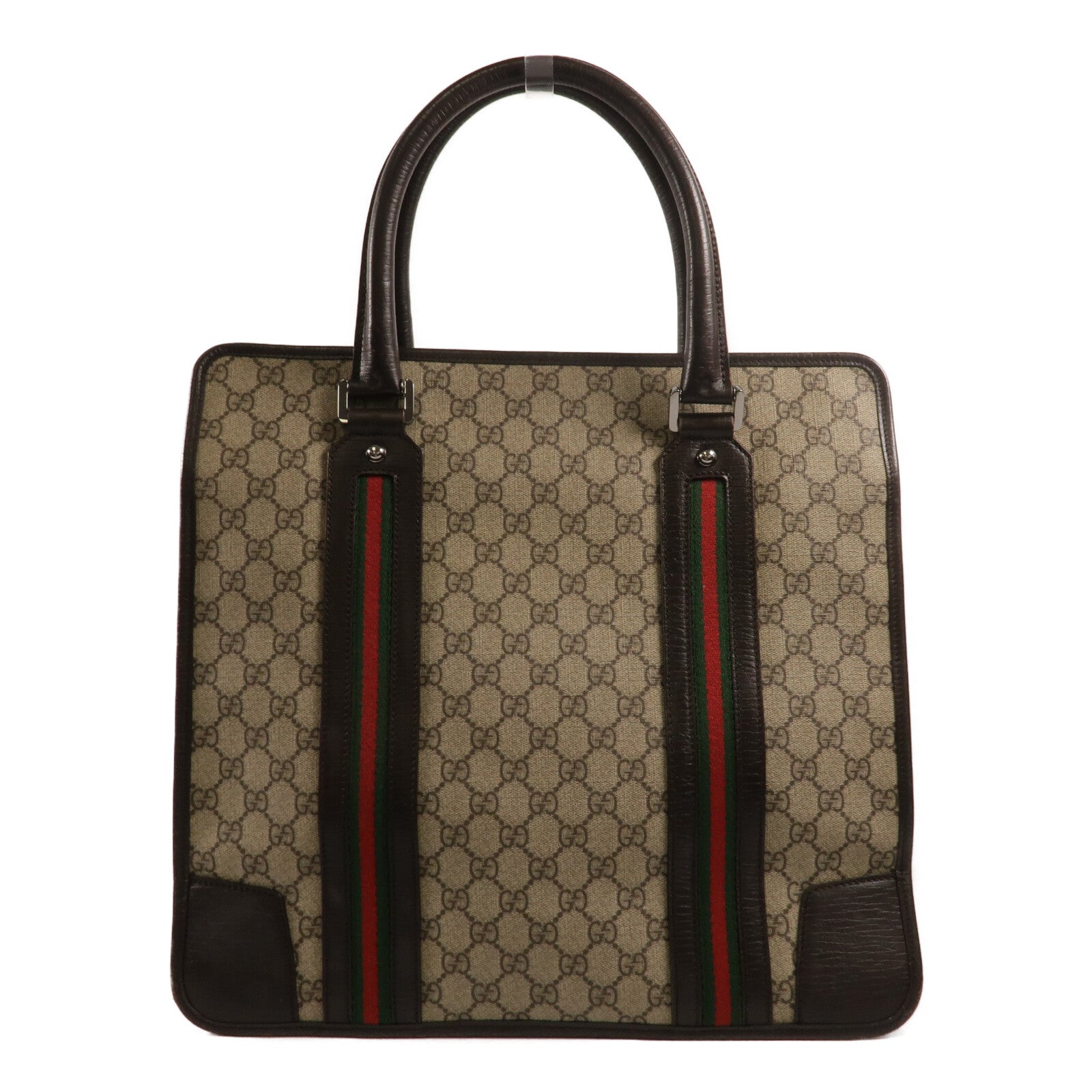 GUCCI 塗層帆布Sherry Shoulder Tote Bag手挽袋