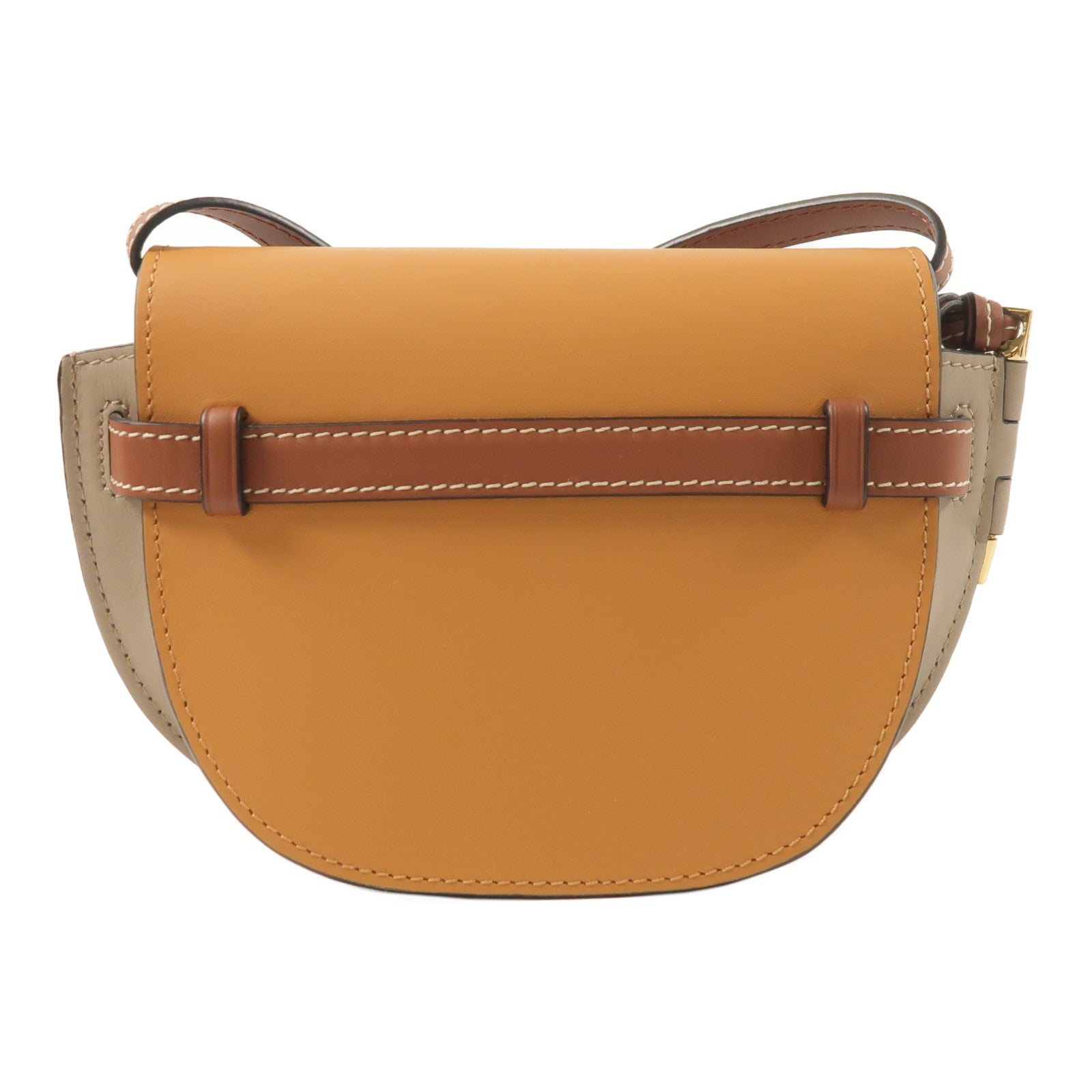 LOEWE 牛皮皮革Mini Gate肩背袋