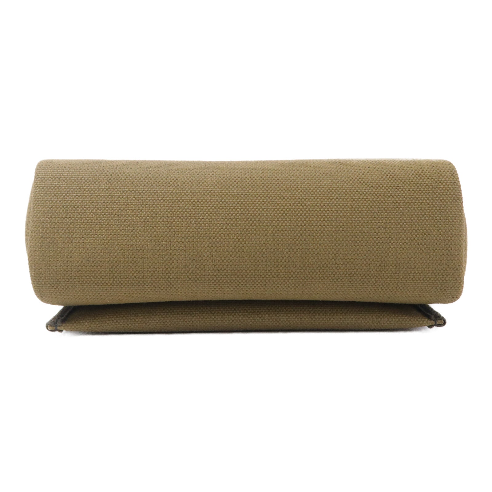 HERMES 帆布Mini Herbag肩背袋Vert Olive/Kaki
