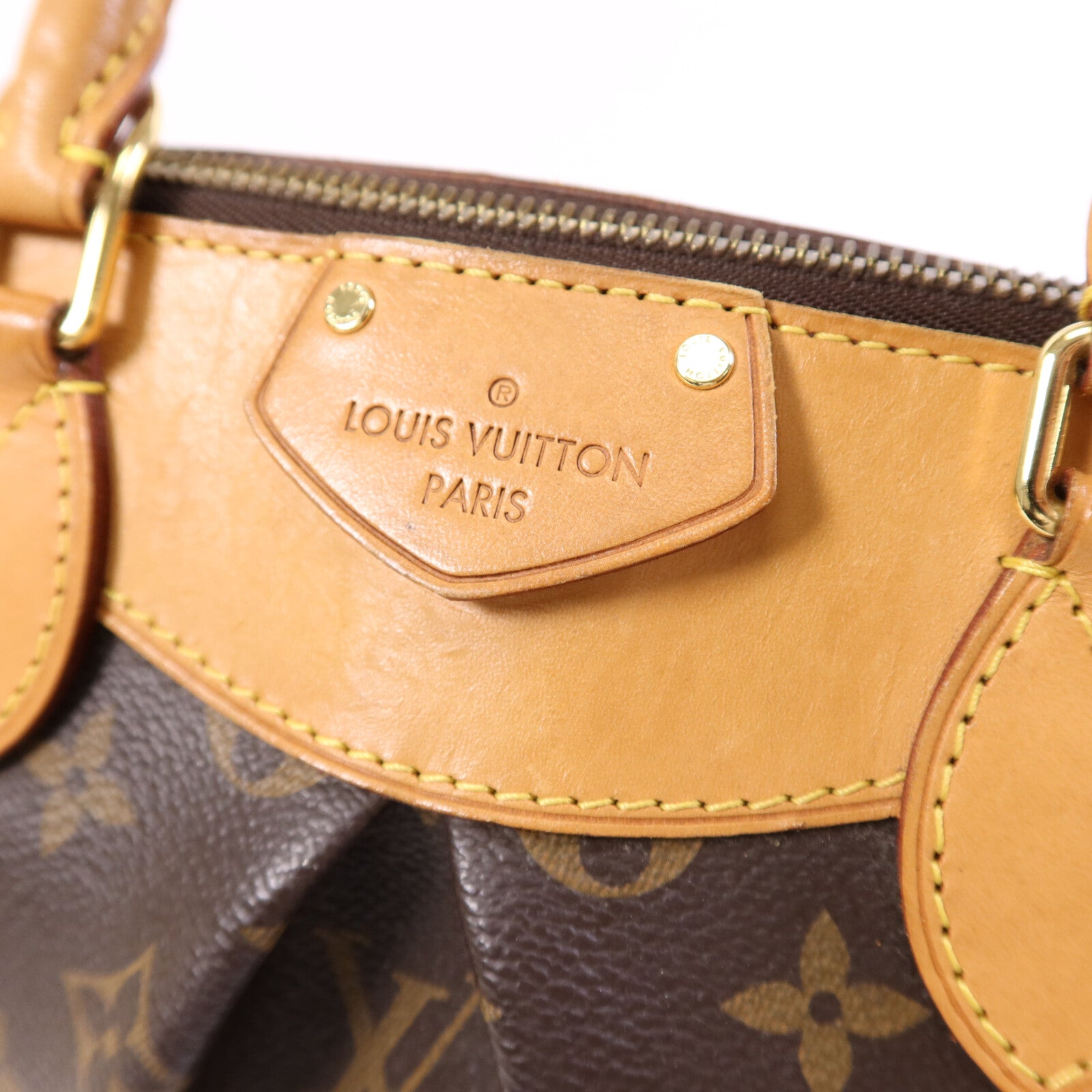 LOUIS VUITTON Monogram Canvas Segur金扣手挽肩背兩用袋