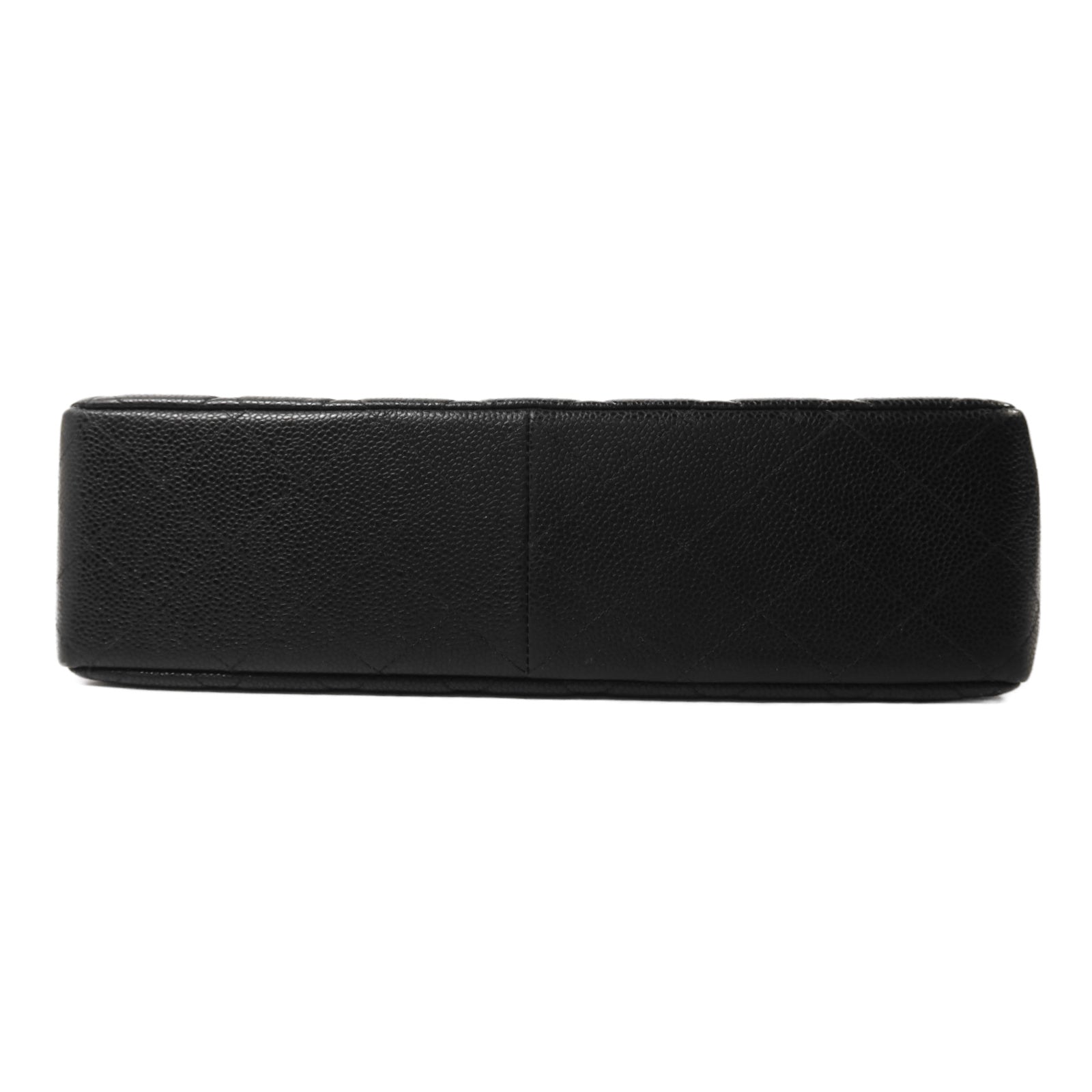 CHANEL 牛皮皮革Vintage Classic Large金扣鏈帶肩背袋