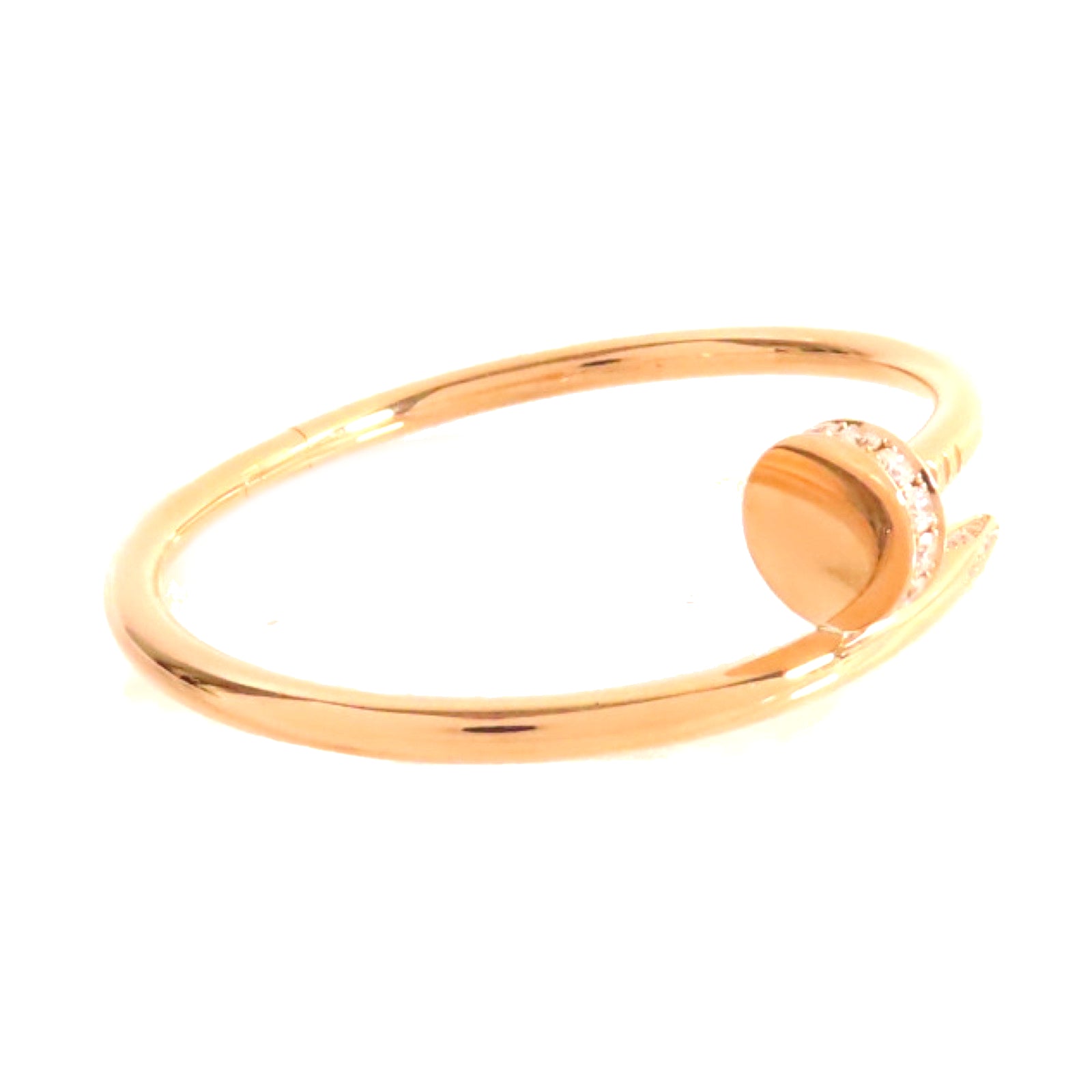 CARTIER 18K玫瑰金Juste Un Clou Bracelet手鐲#15