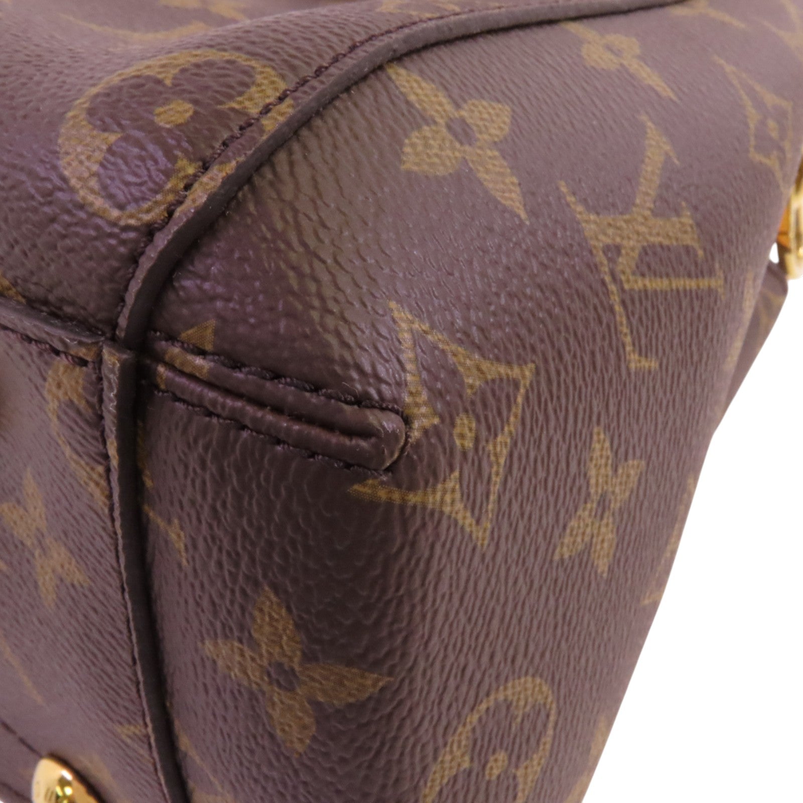 LOUIS VUITTON Monogram Montaigne BB金扣手挽肩背兩用袋