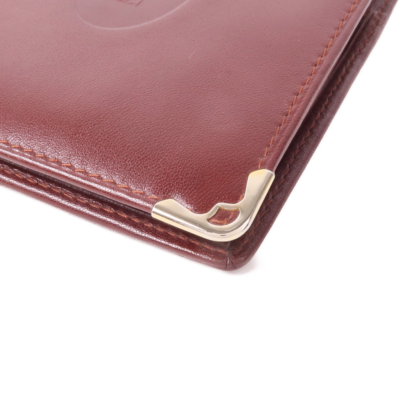 CARTIER 皮革Wallet金扣錢包