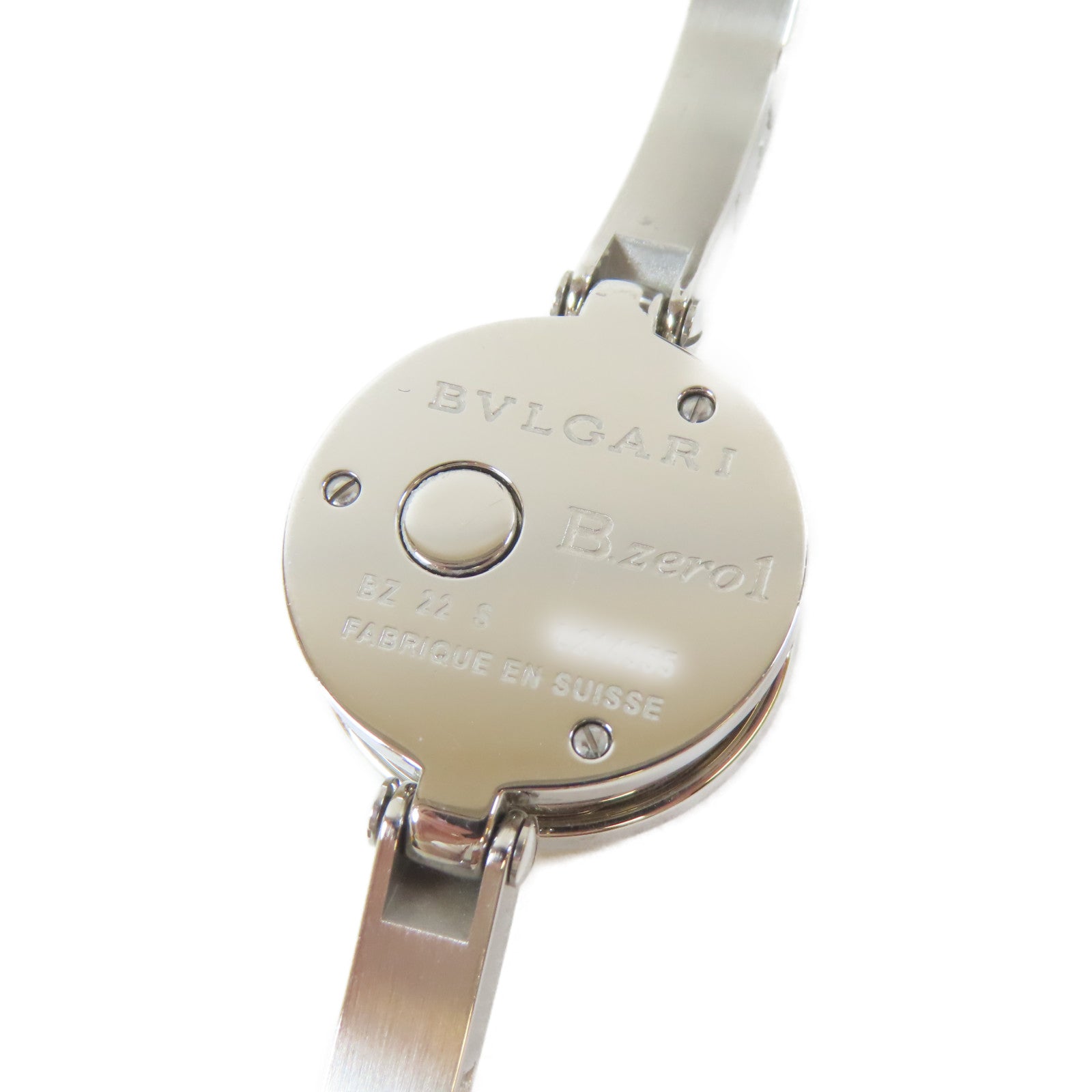 BVLGARI B-zero1不鏽鋼手錶石英機芯銀色