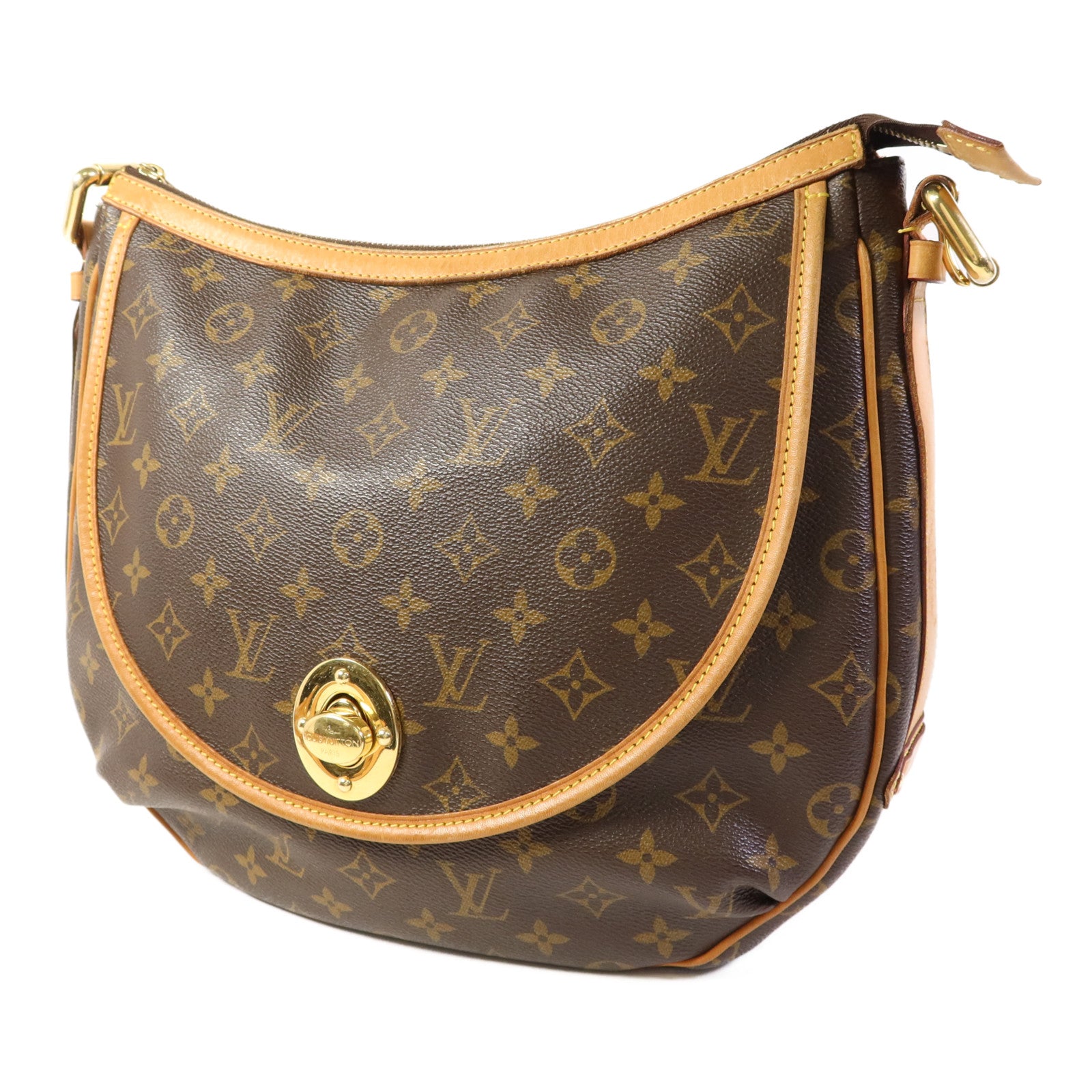 LOUIS VUITTON Monogram Tulum GM金扣肩背袋