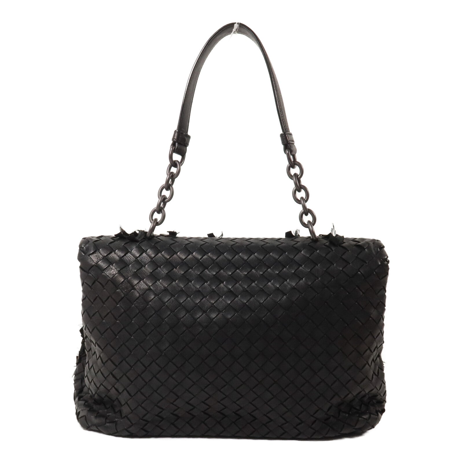 BOTTEGA VENETA 牛皮皮革Shoulder Bag鏈帶肩背袋