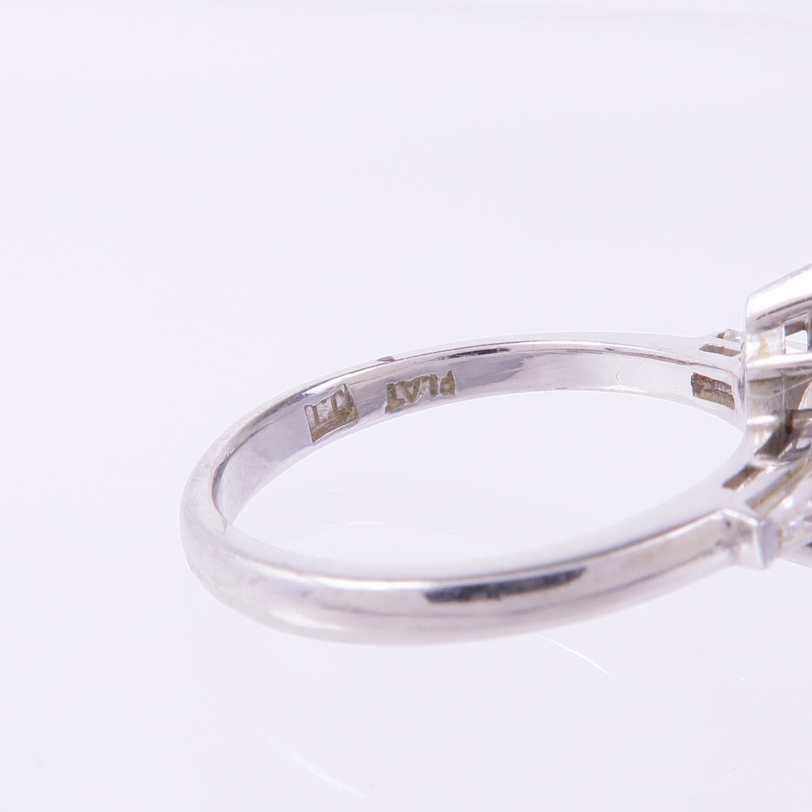 JEWELRY PT鉑金Diamond Ring鑽石戒指US#5