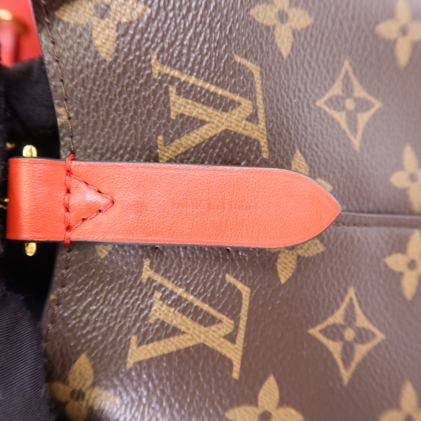 LOUIS VUITTON Monogram Neo Noe Bucket Bag金扣肩背袋Coquelicot