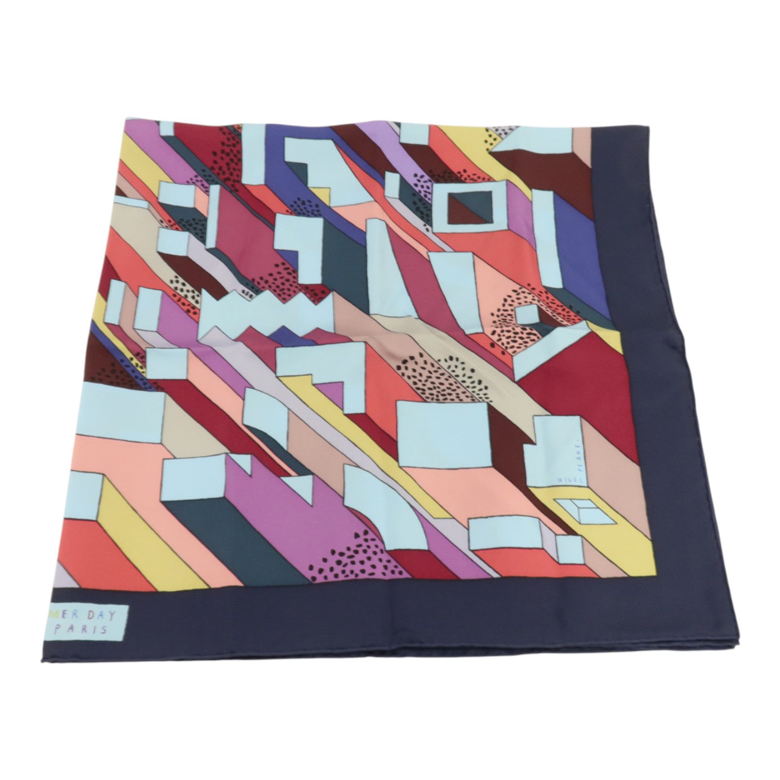 HERMES 絲質Scarf 90x90cm絲巾