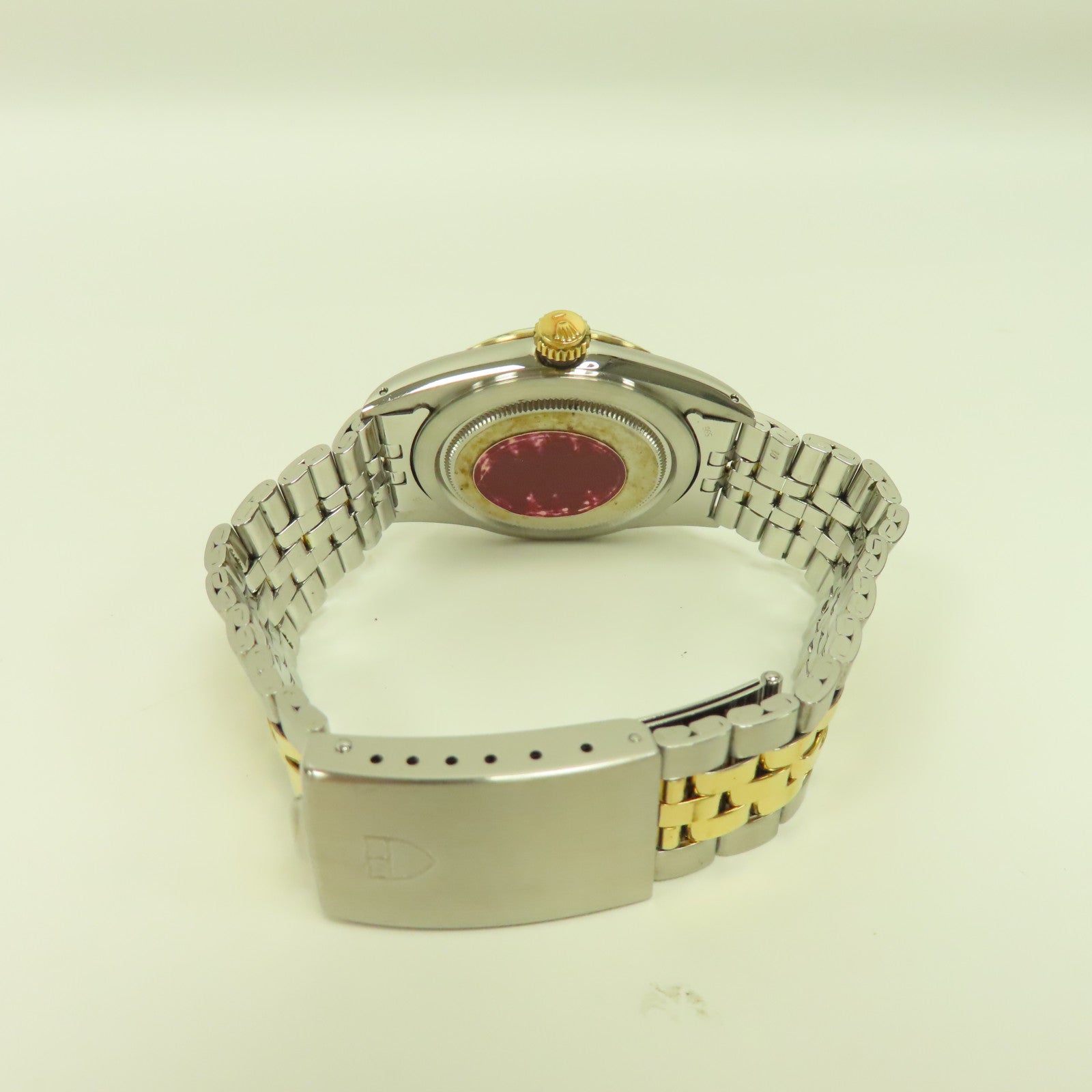 TUDOR Prince Date Day不鏽鋼/18K黃金手錶自動機芯金色