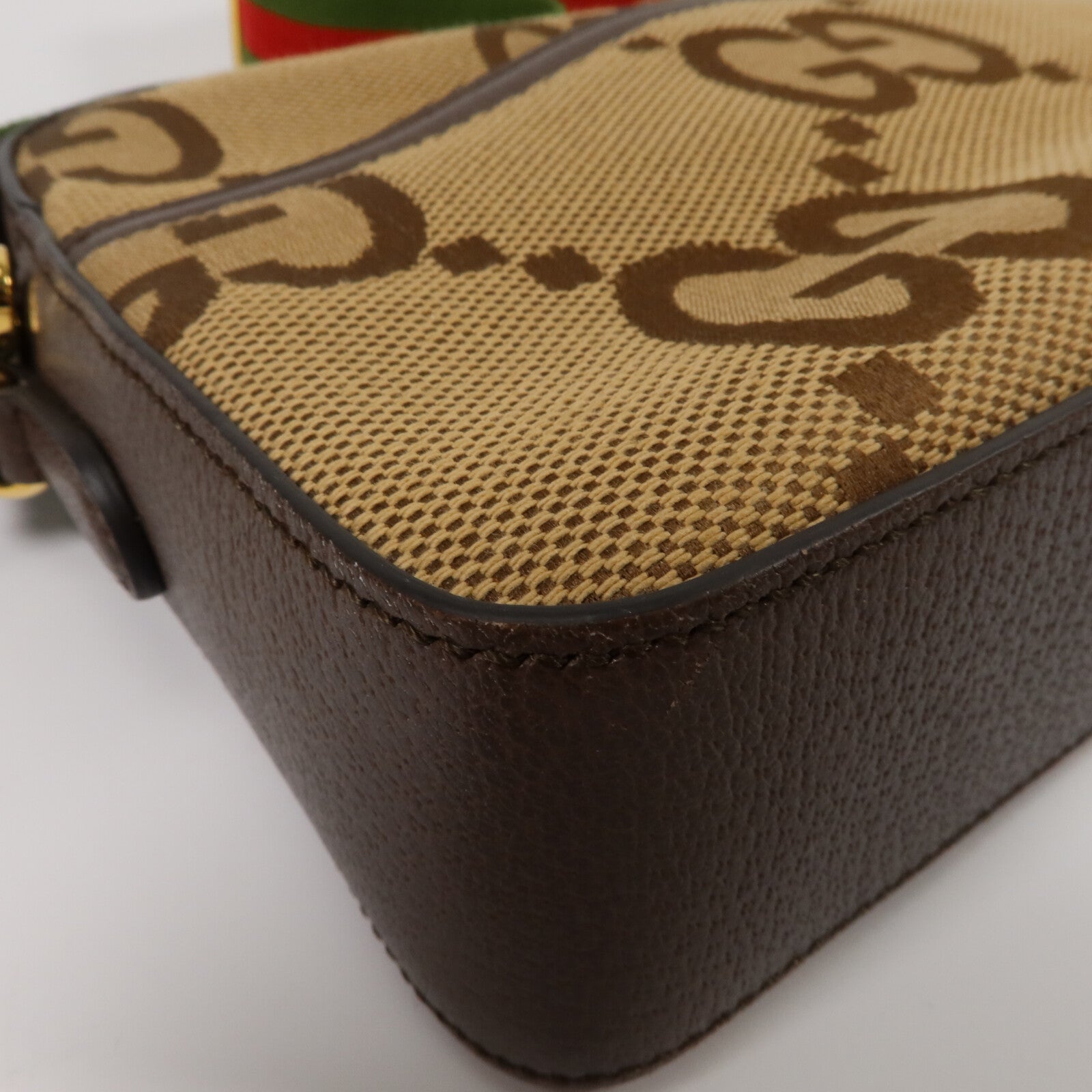 GUCCI 帆布Jumbo GG肩背袋