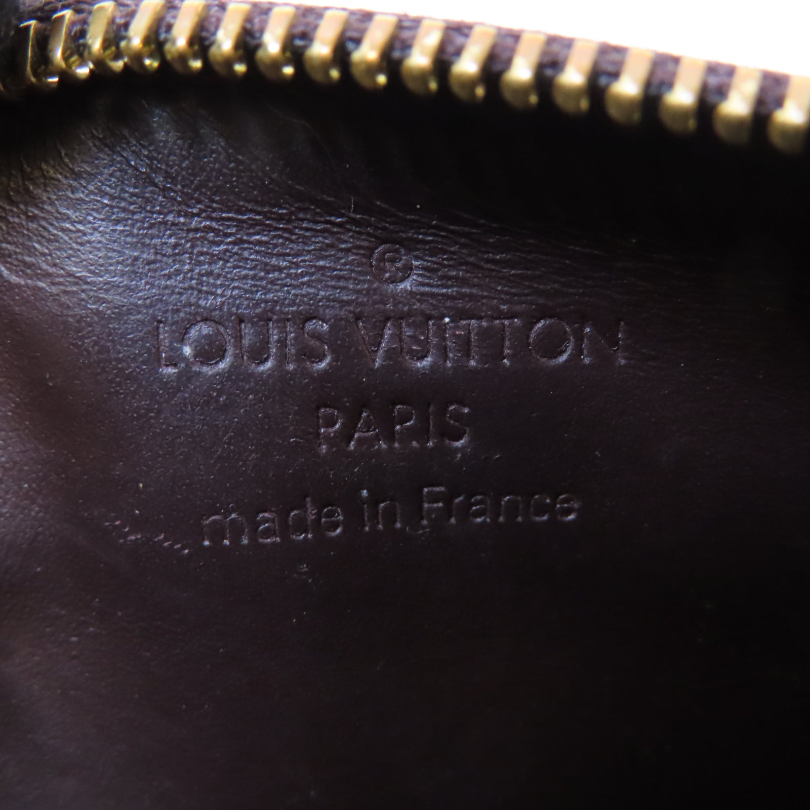 LOUIS VUITTON 【激減優惠】Vernis Coin Case金扣零錢包酒紅色