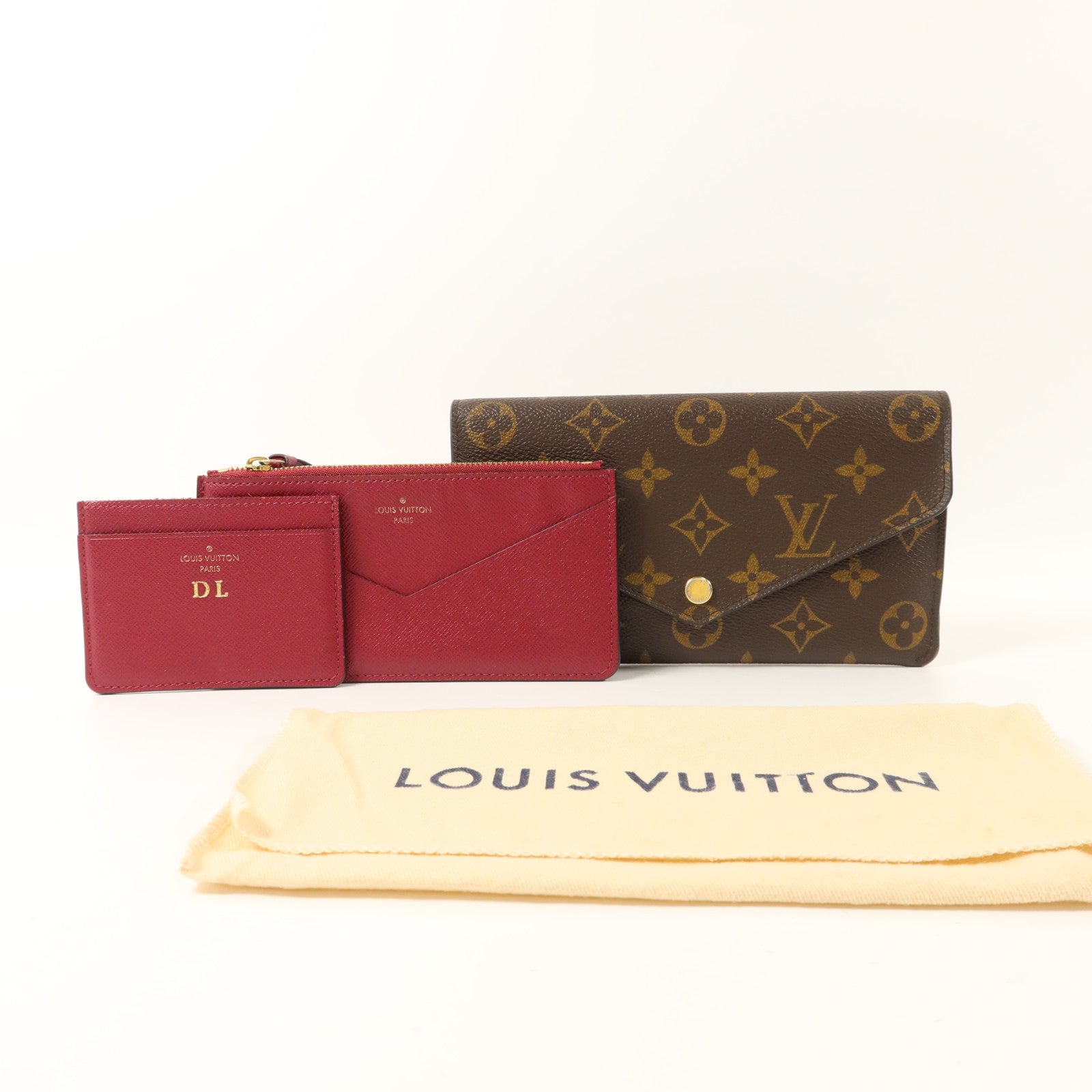 LOUIS VUITTON Monogram Jeanne長錢包