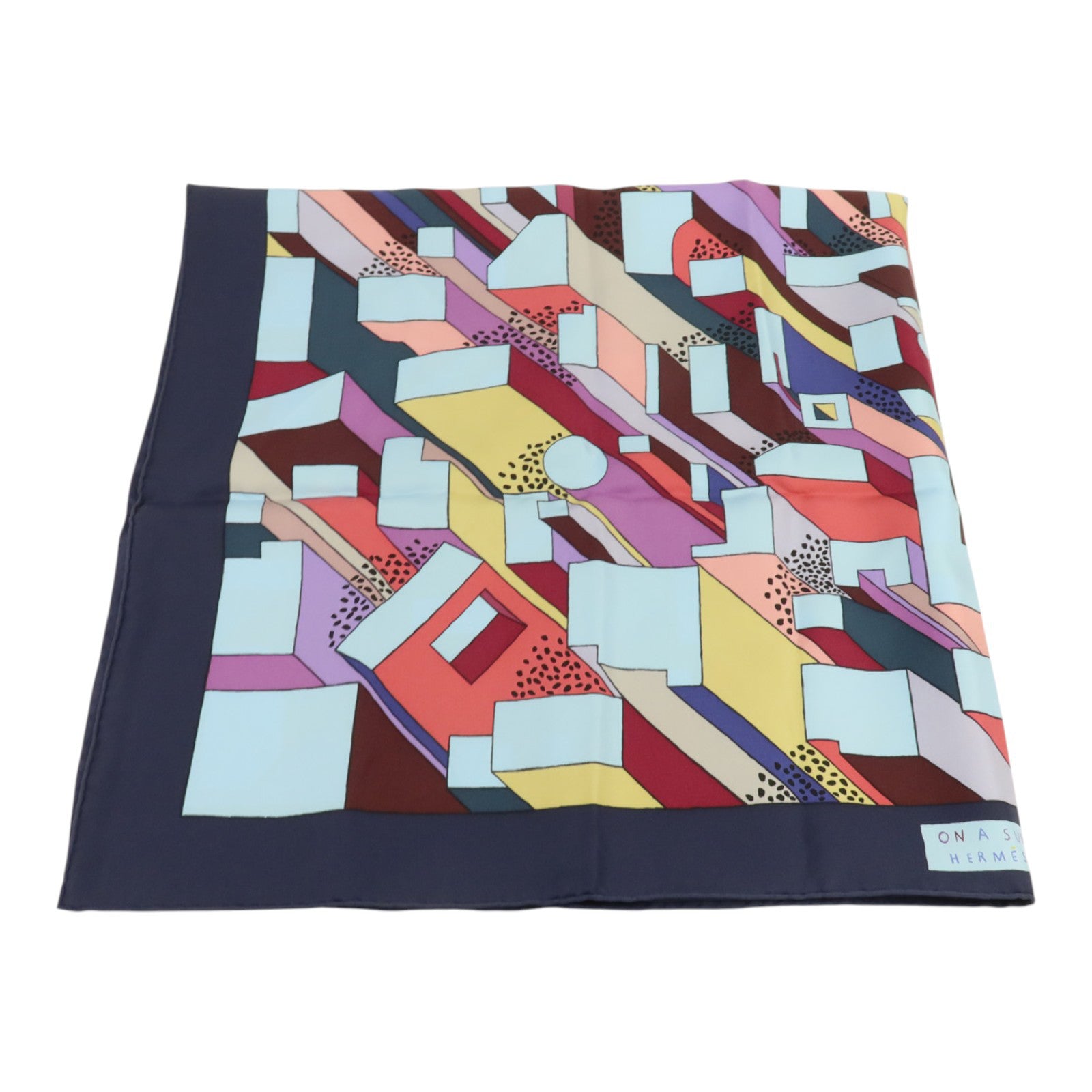 HERMES 絲質Scarf 90x90cm絲巾