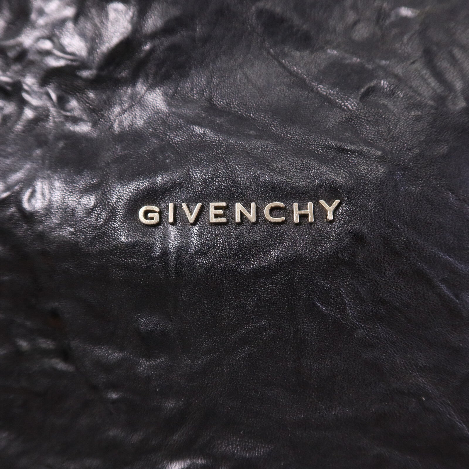 GIVENCHY 牛皮皮革Pandora金扣手挽肩背兩用袋
