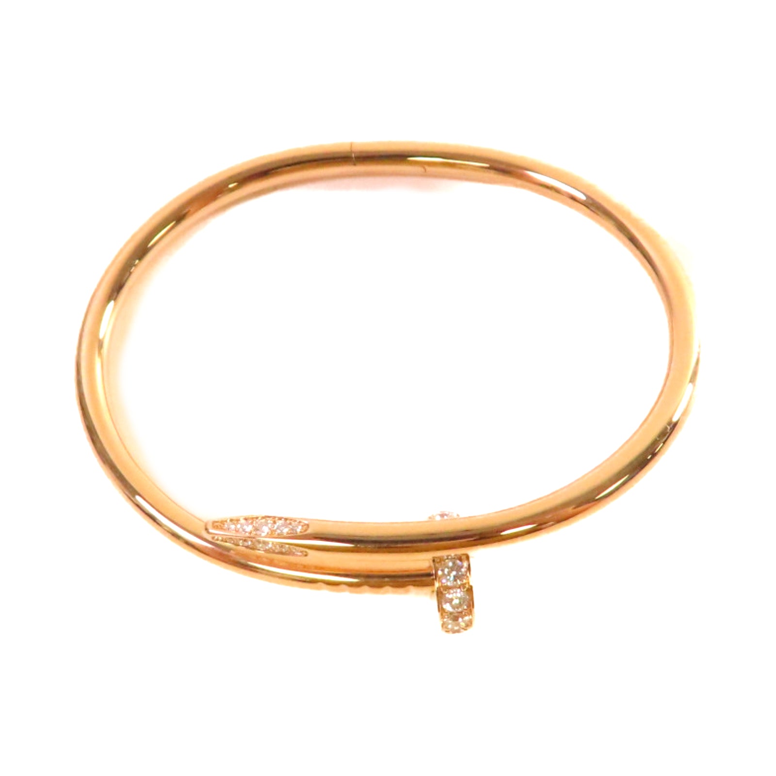 CARTIER 18K玫瑰金Juste Un Clou Bracelet手鐲#15