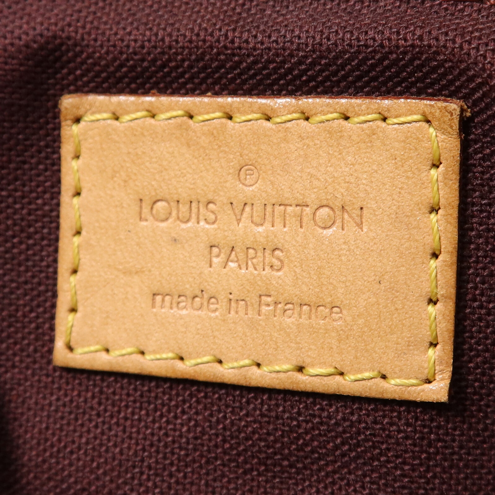 LOUIS VUITTON Monogram Canvas Segur金扣手挽肩背兩用袋