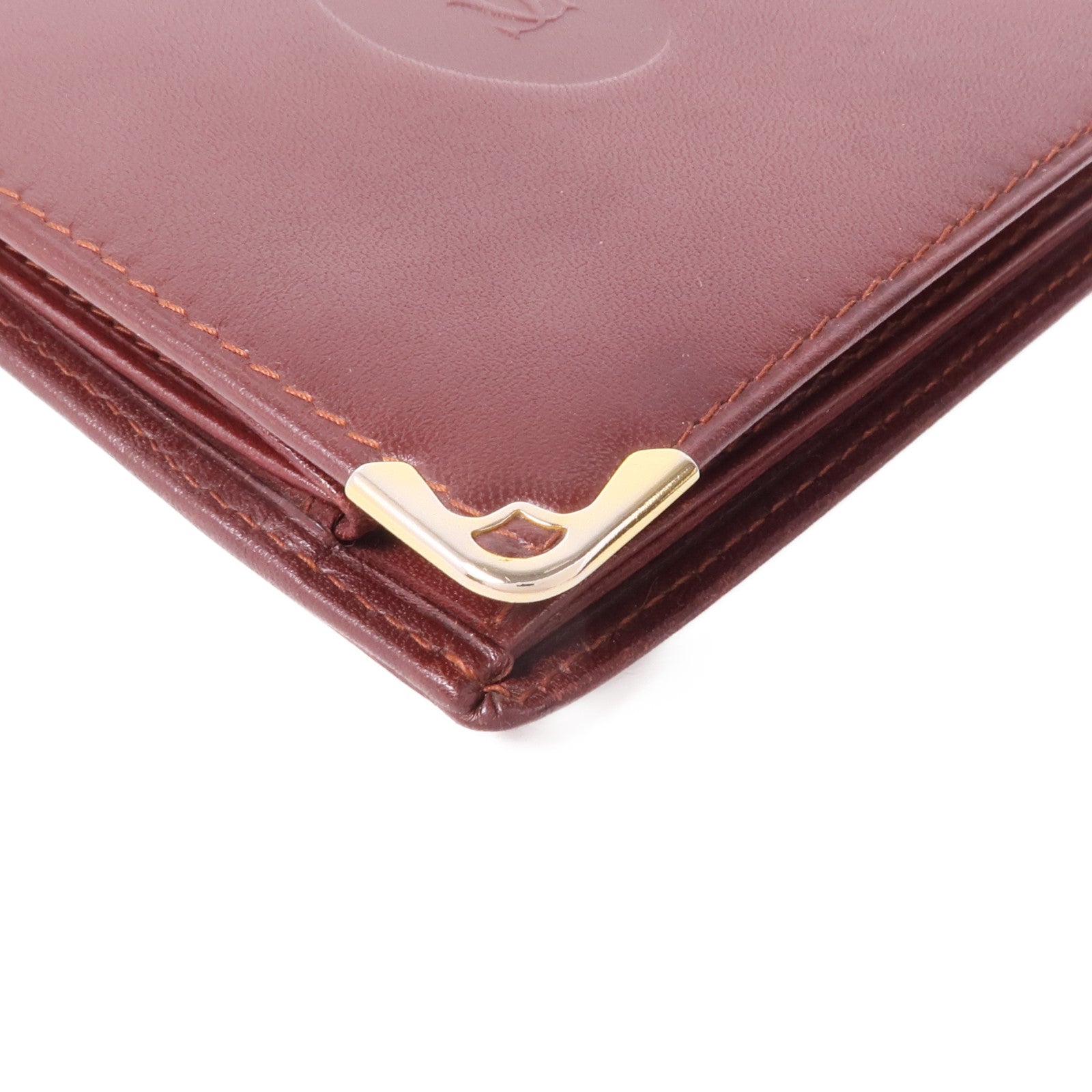 CARTIER 皮革Wallet金扣錢包