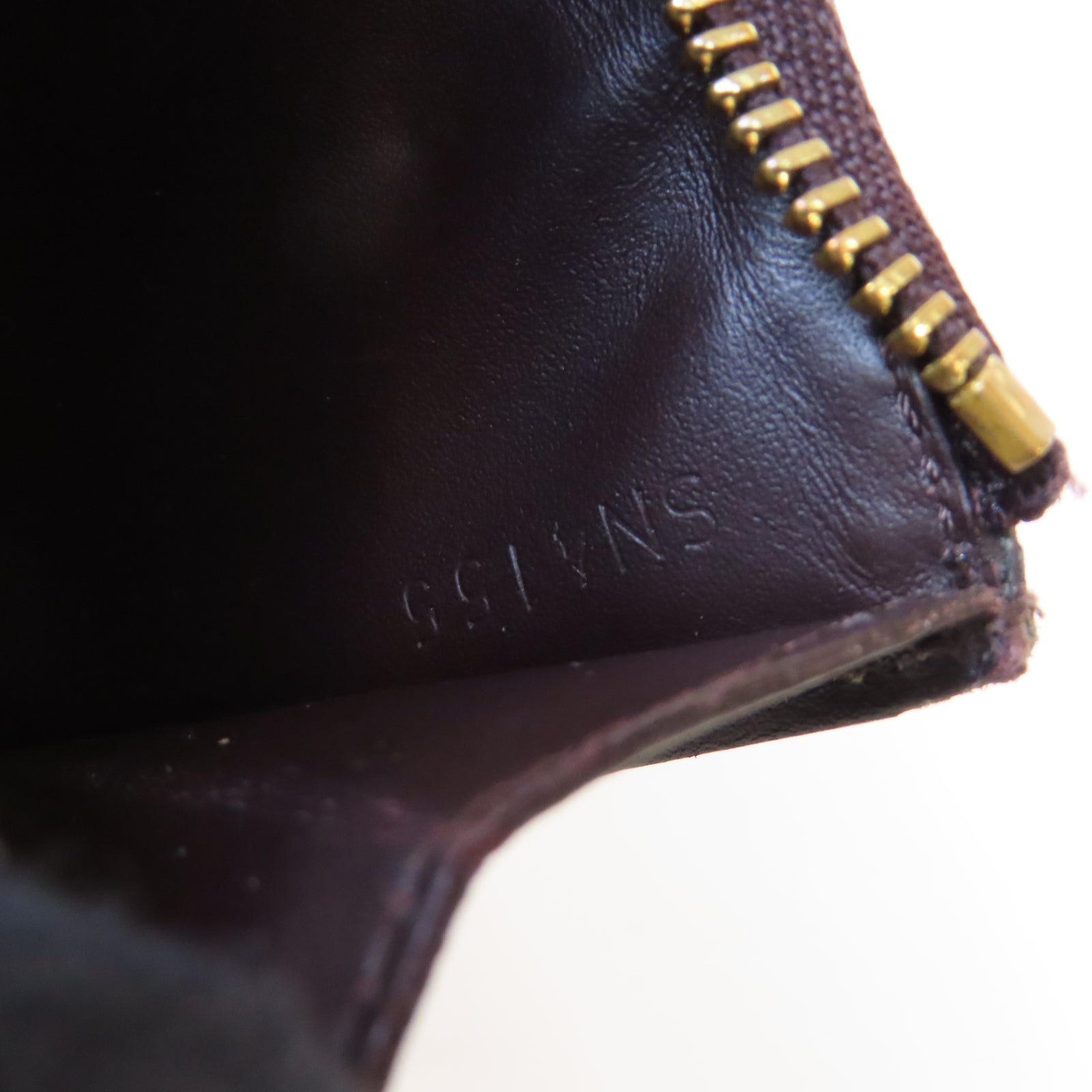 LOUIS VUITTON 【激減優惠】Vernis Coin Case金扣零錢包酒紅色