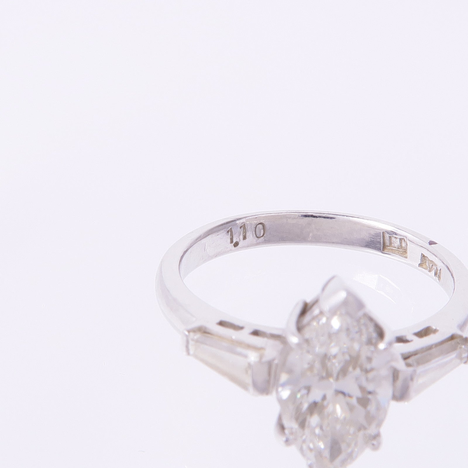 JEWELRY PT鉑金Diamond Ring鑽石戒指US#5