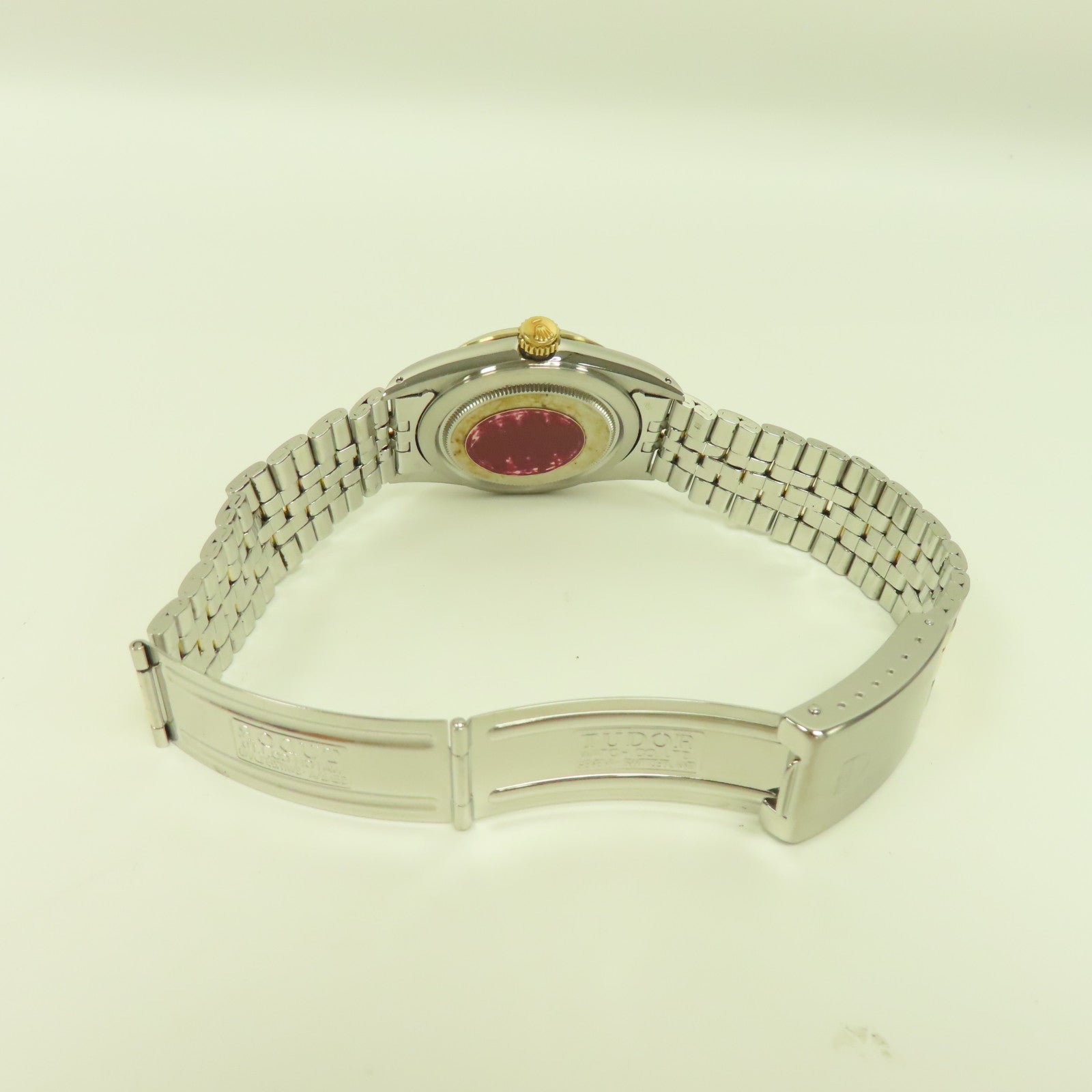 TUDOR Prince Date Day不鏽鋼/18K黃金手錶自動機芯金色