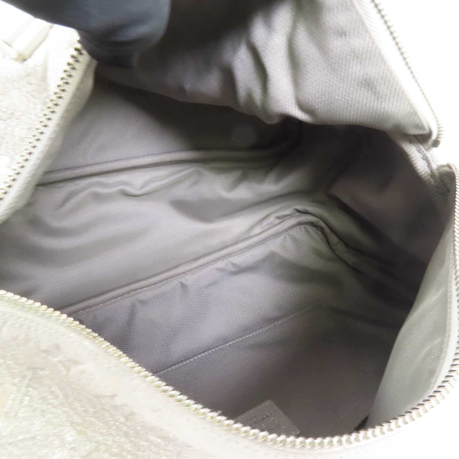 LOUIS VUITTON Monogram Shimmer Comet Boston Bag銀扣肩背袋