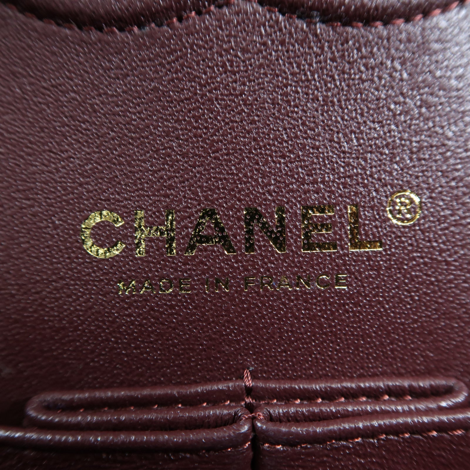 CHANEL 牛皮皮革Classic 25金扣鏈帶肩背袋