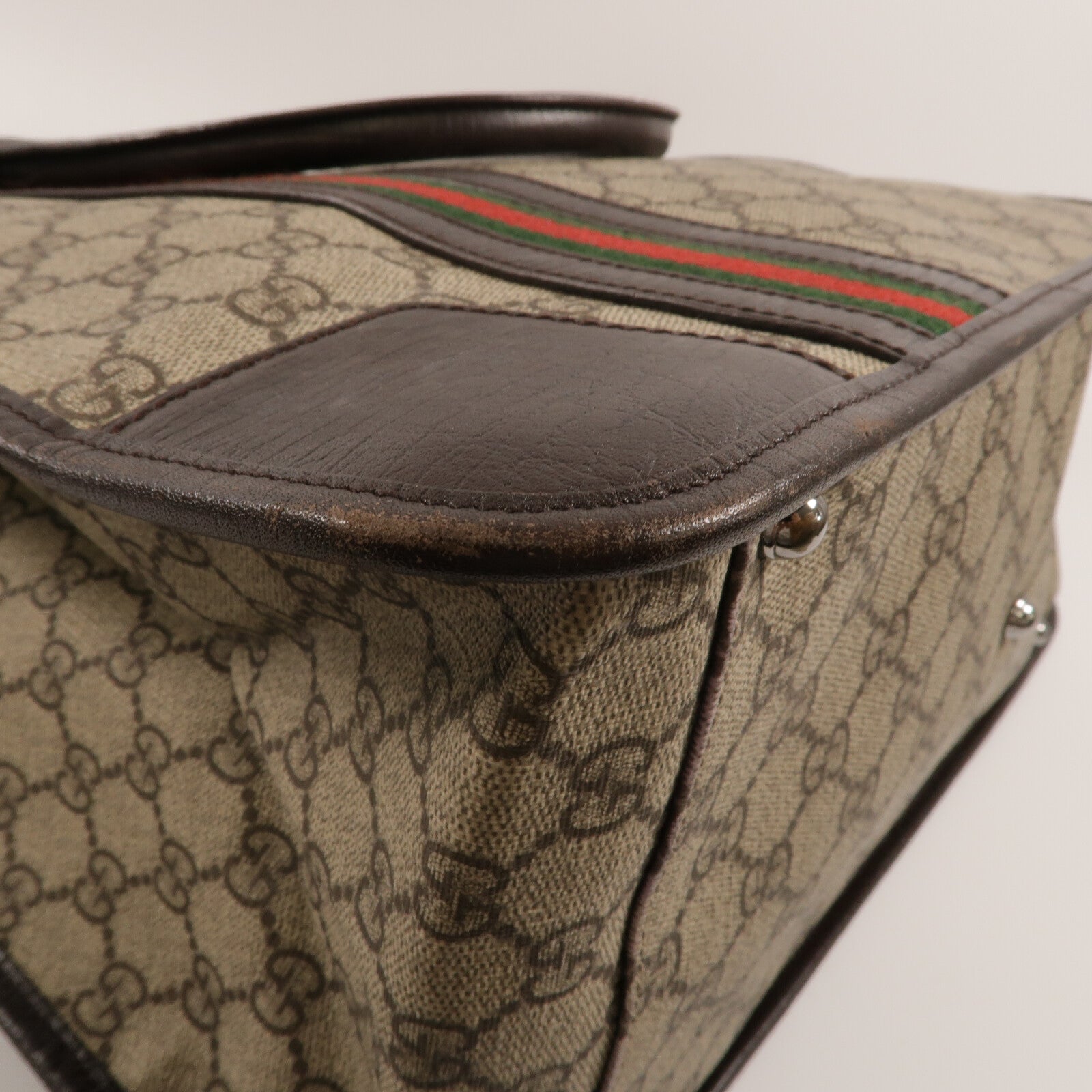 GUCCI 塗層帆布Sherry Shoulder Tote Bag手挽袋