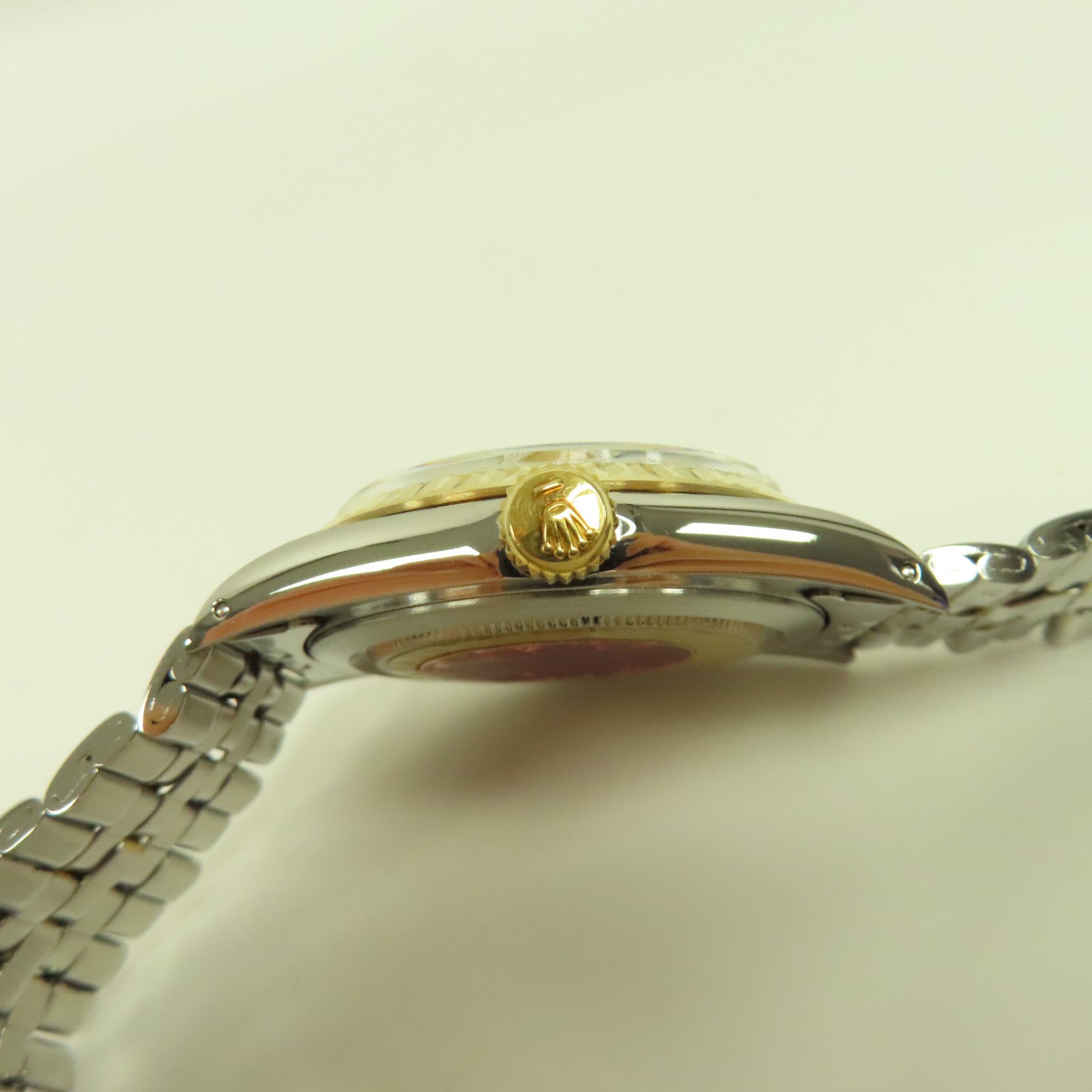 TUDOR Prince Date Day不鏽鋼/18K黃金手錶自動機芯金色