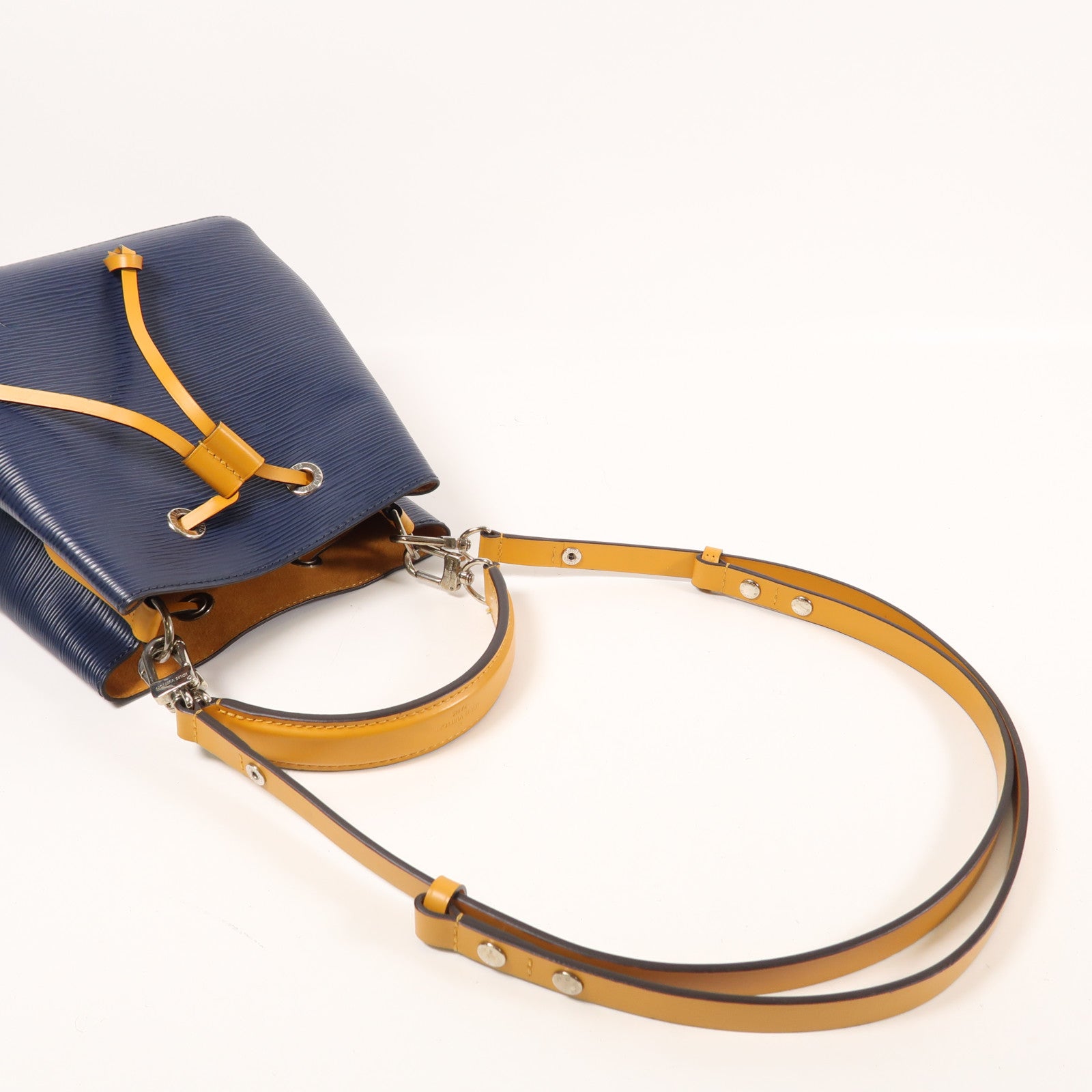 LOUIS VUITTON Epi Neo Noe BB銀扣手挽肩背兩用袋
