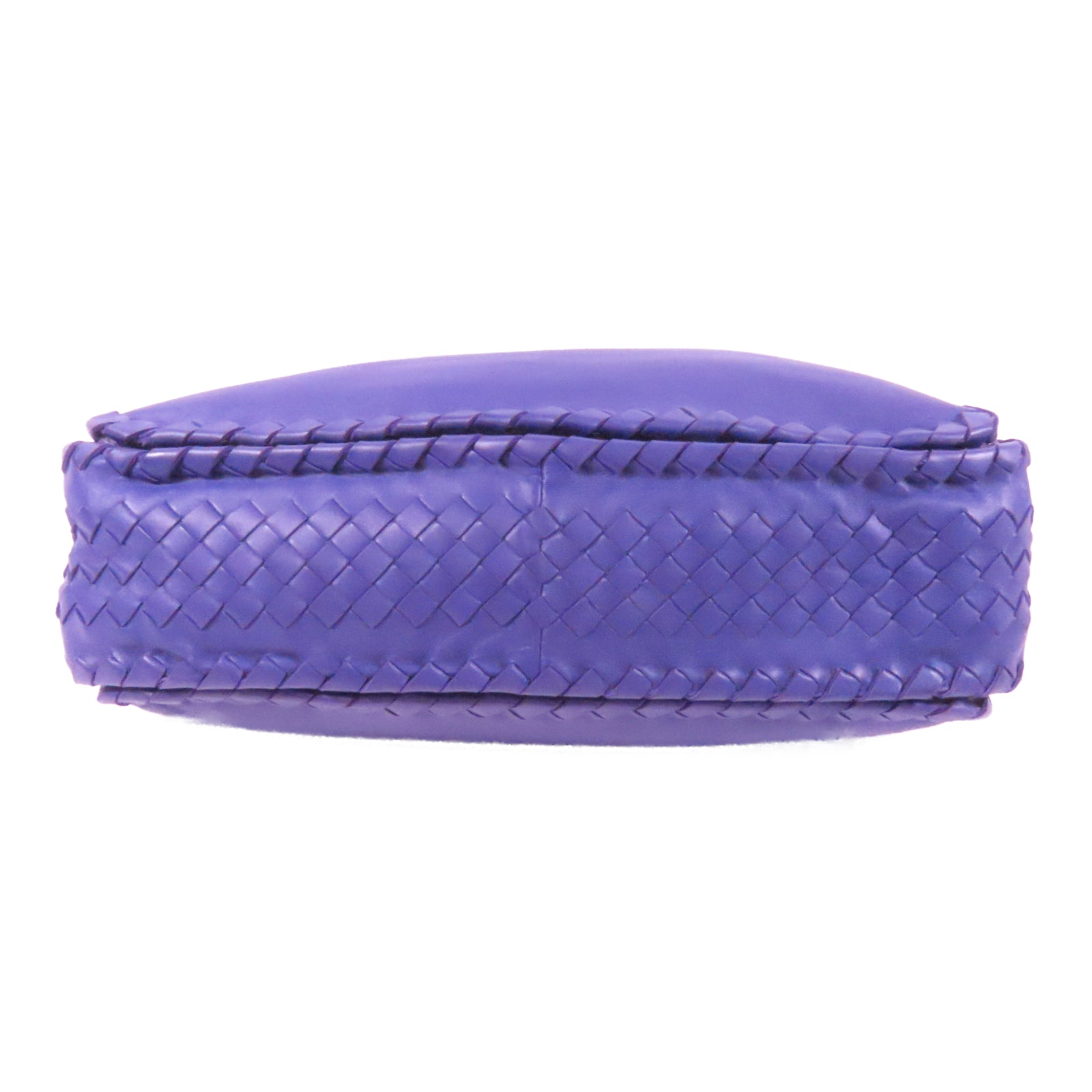 BOTTEGA VENETA 羊皮皮革/蛇皮皮革Shoulder Bag肩背袋紫色