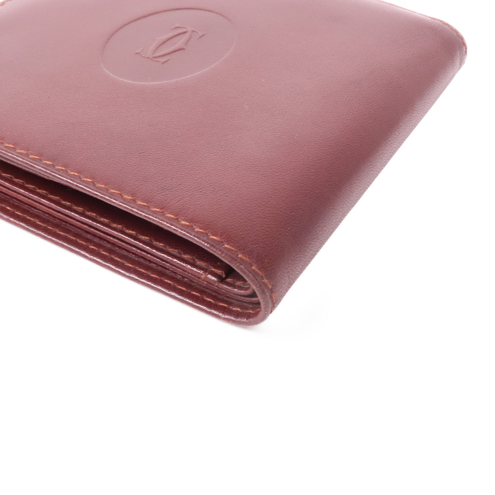 CARTIER 皮革Wallet金扣錢包