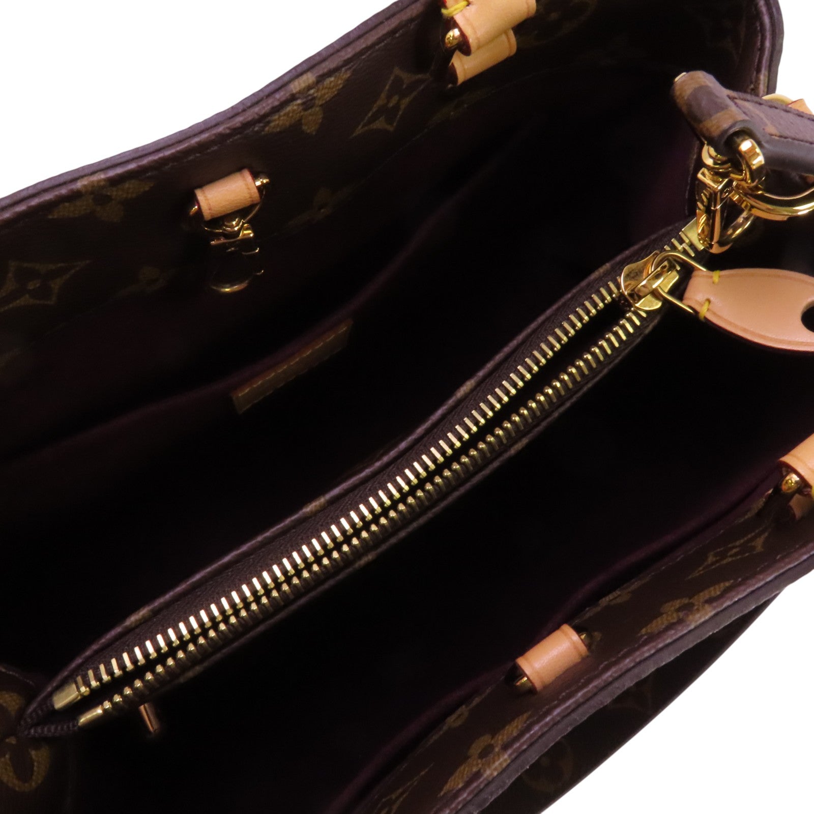 LOUIS VUITTON Monogram Montaigne BB金扣手挽肩背兩用袋