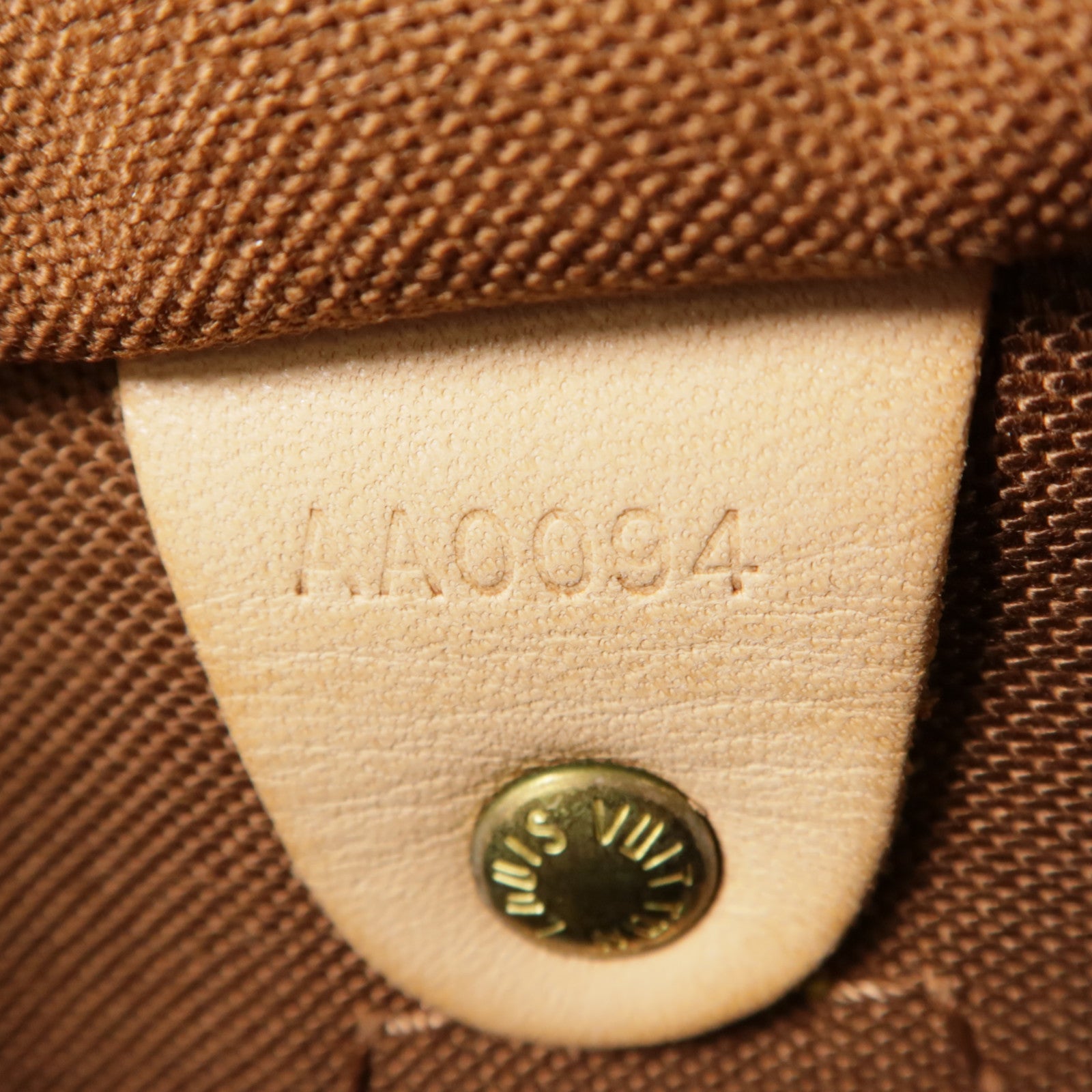 LOUIS VUITTON Monogram Speedy 30金扣手挽袋