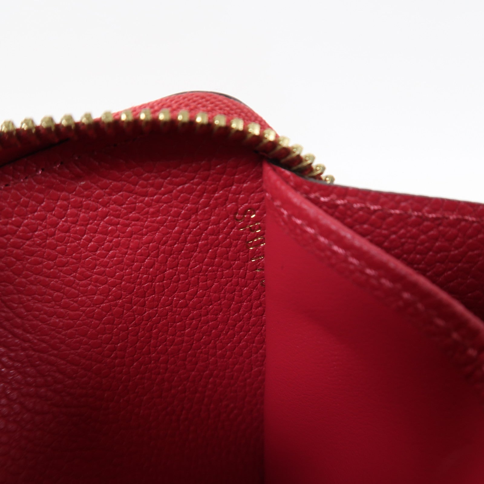 LOUIS VUITTON Monogram Empreinte Long Wallet金扣長錢包粉紅色