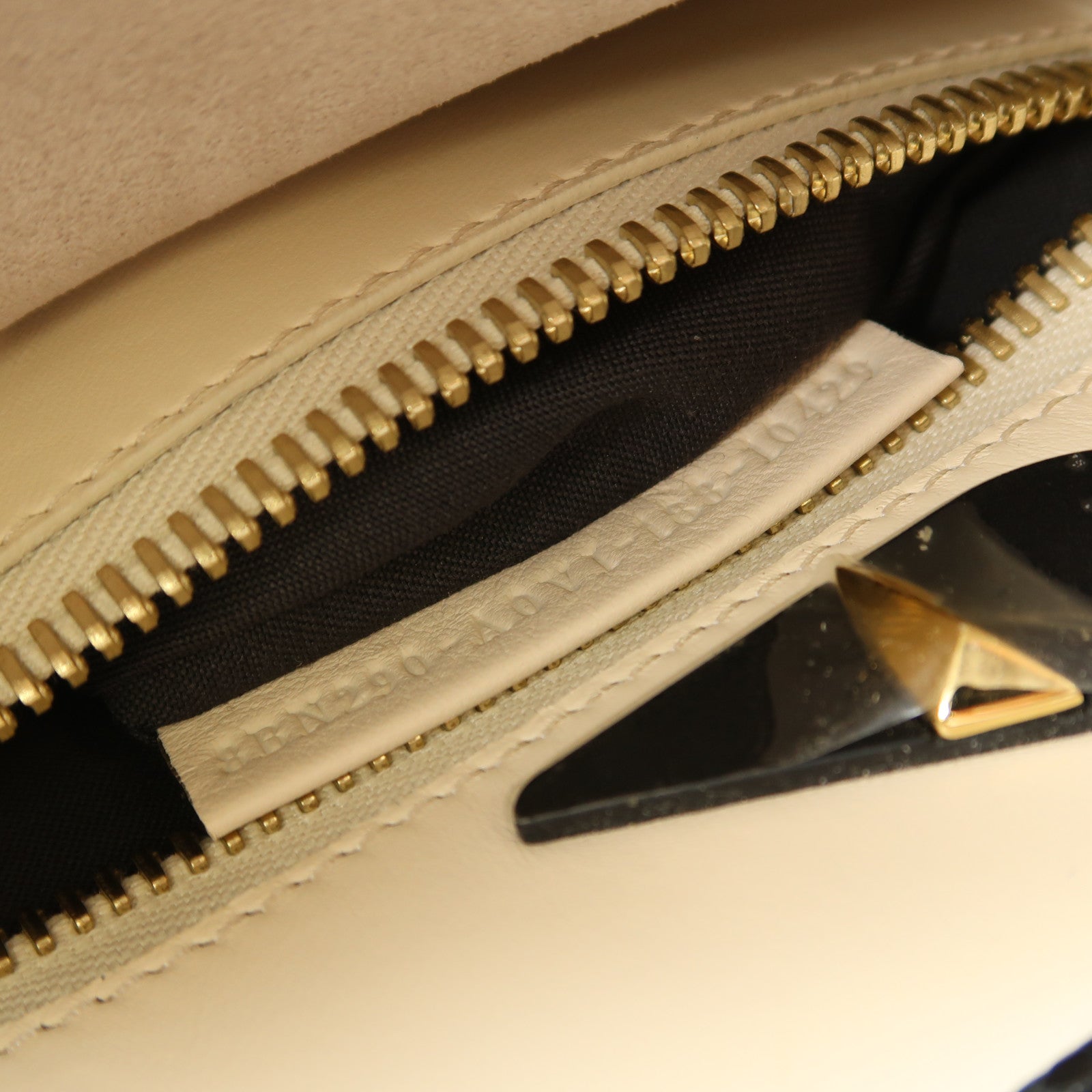 FENDI 【激減優惠】蛇皮/牛皮皮革Peekaboo金扣手挽肩背兩用袋