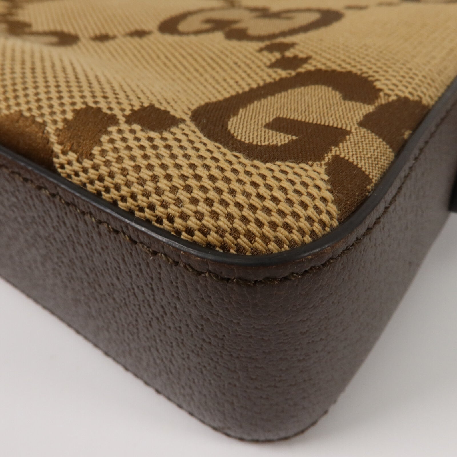 GUCCI 帆布Jumbo GG肩背袋