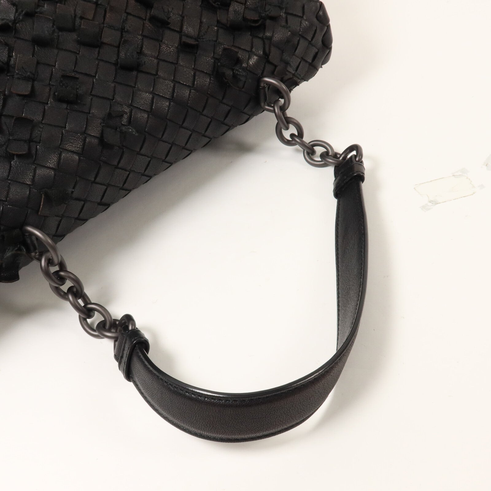 BOTTEGA VENETA 牛皮皮革Shoulder Bag鏈帶肩背袋
