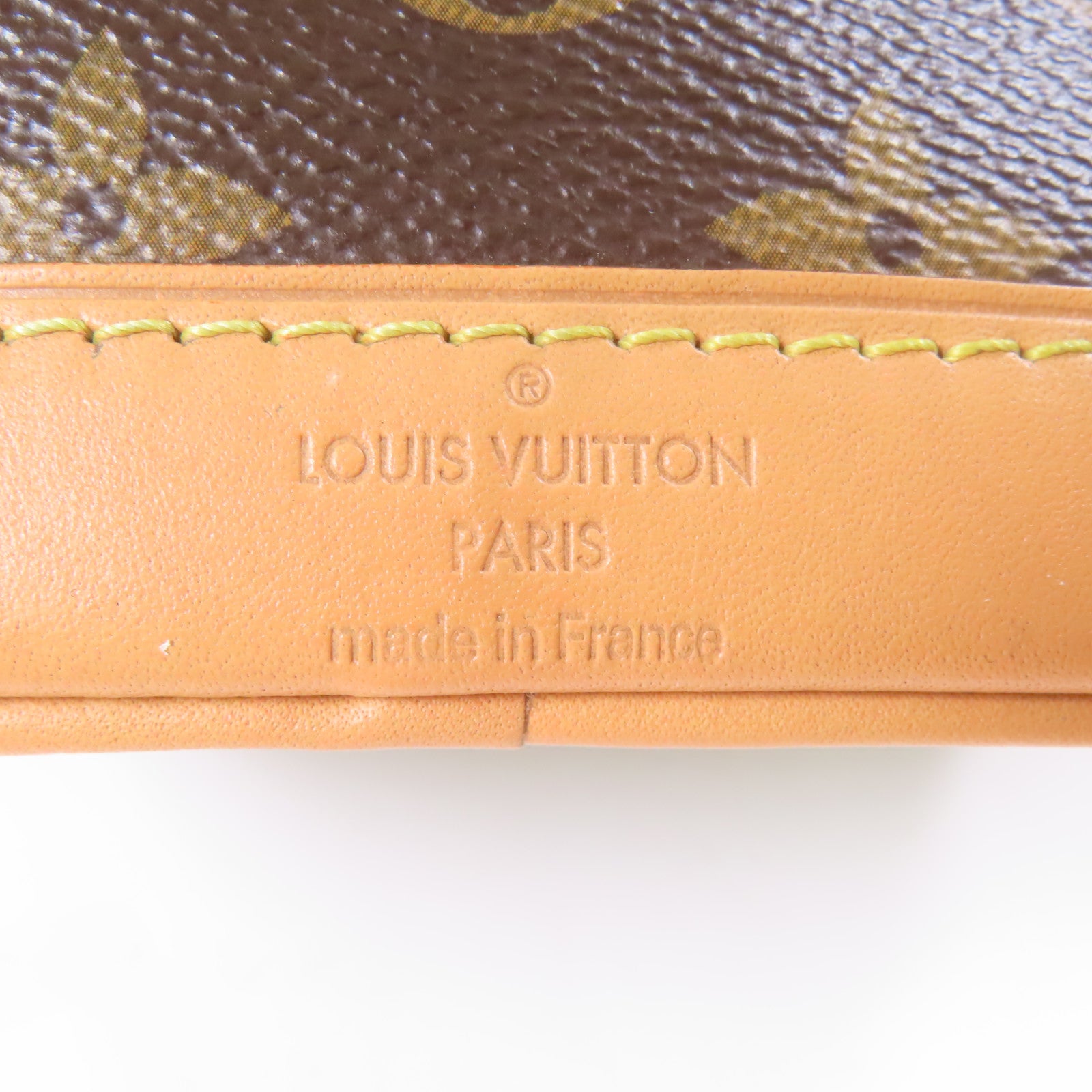 LOUIS VUITTON Monogram Nano Noe金扣手挽肩背兩用袋棕色
