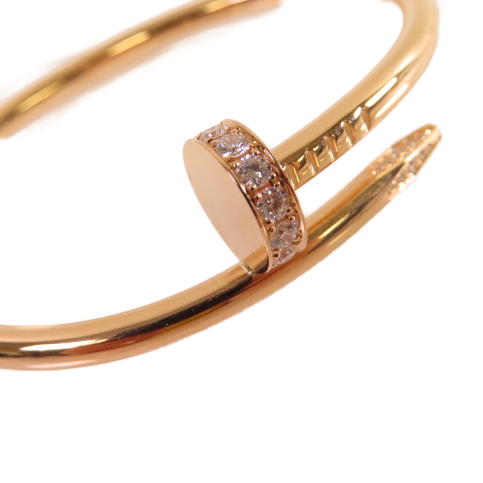 CARTIER 18K玫瑰金Juste Un Clou Bracelet手鐲#15