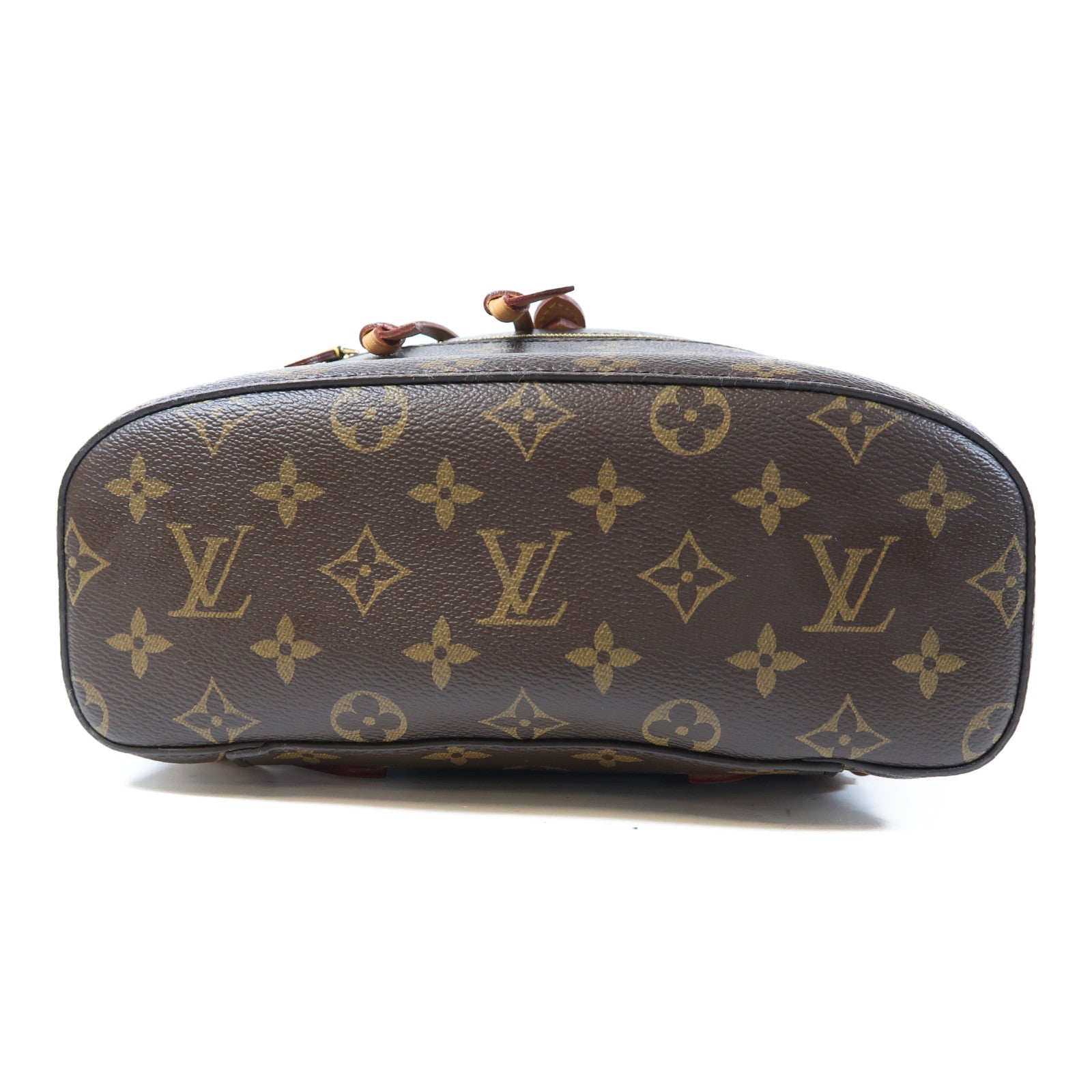 LOUIS VUITTON Monogram Montsouris Backpack金扣背包啡色
