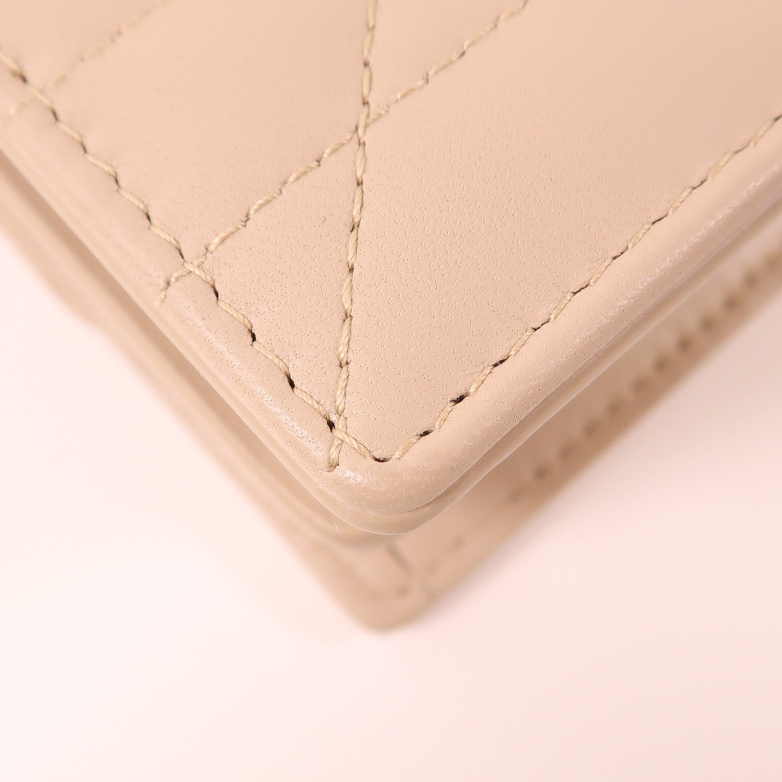 Dior 羊皮皮革Miss Caro金扣肩背袋