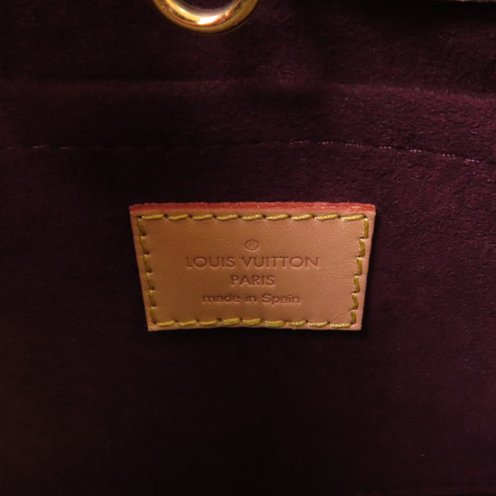 LOUIS VUITTON Monogram Montaigne BB金扣手挽肩背兩用袋