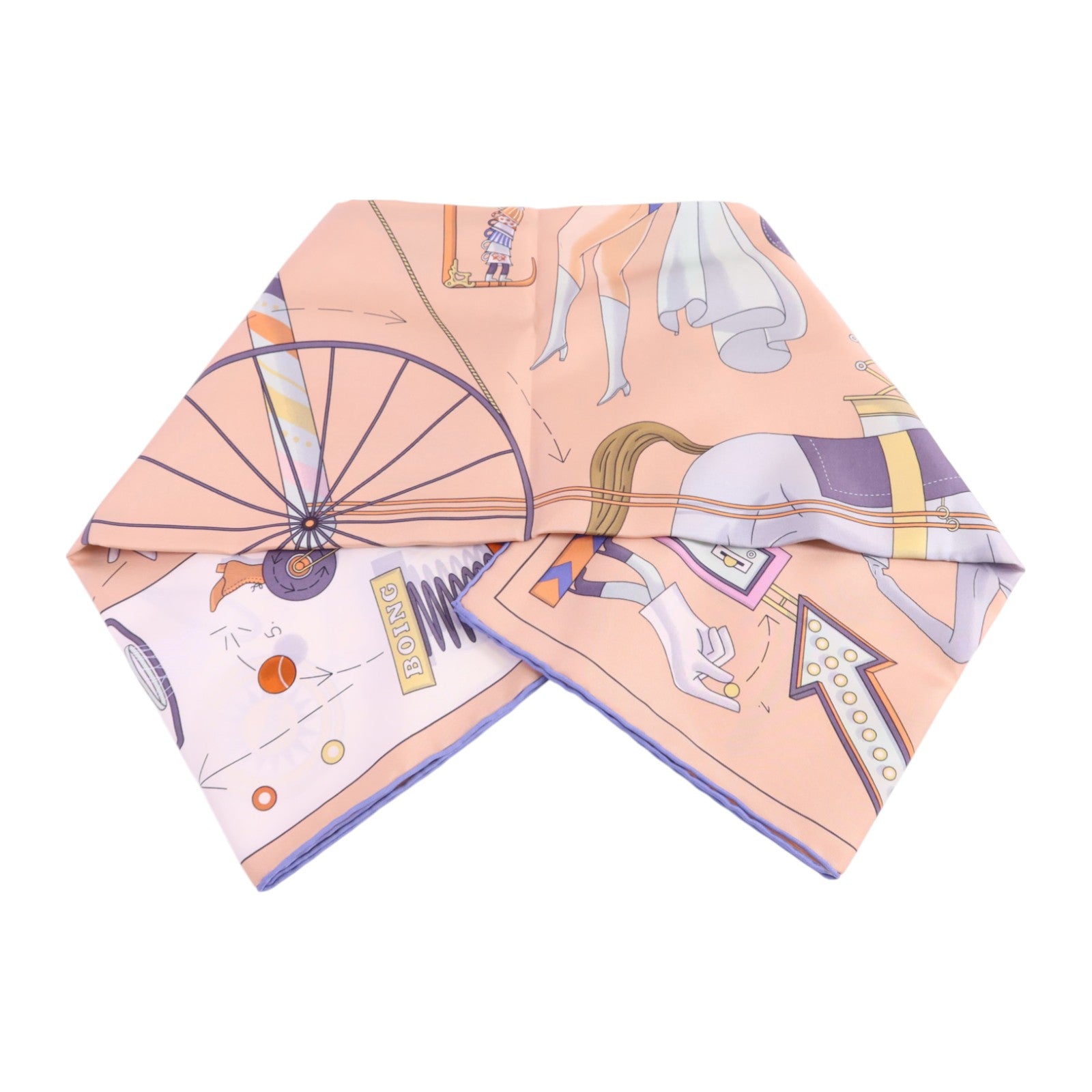 HERMES 絲質Scarf 90x90絲巾