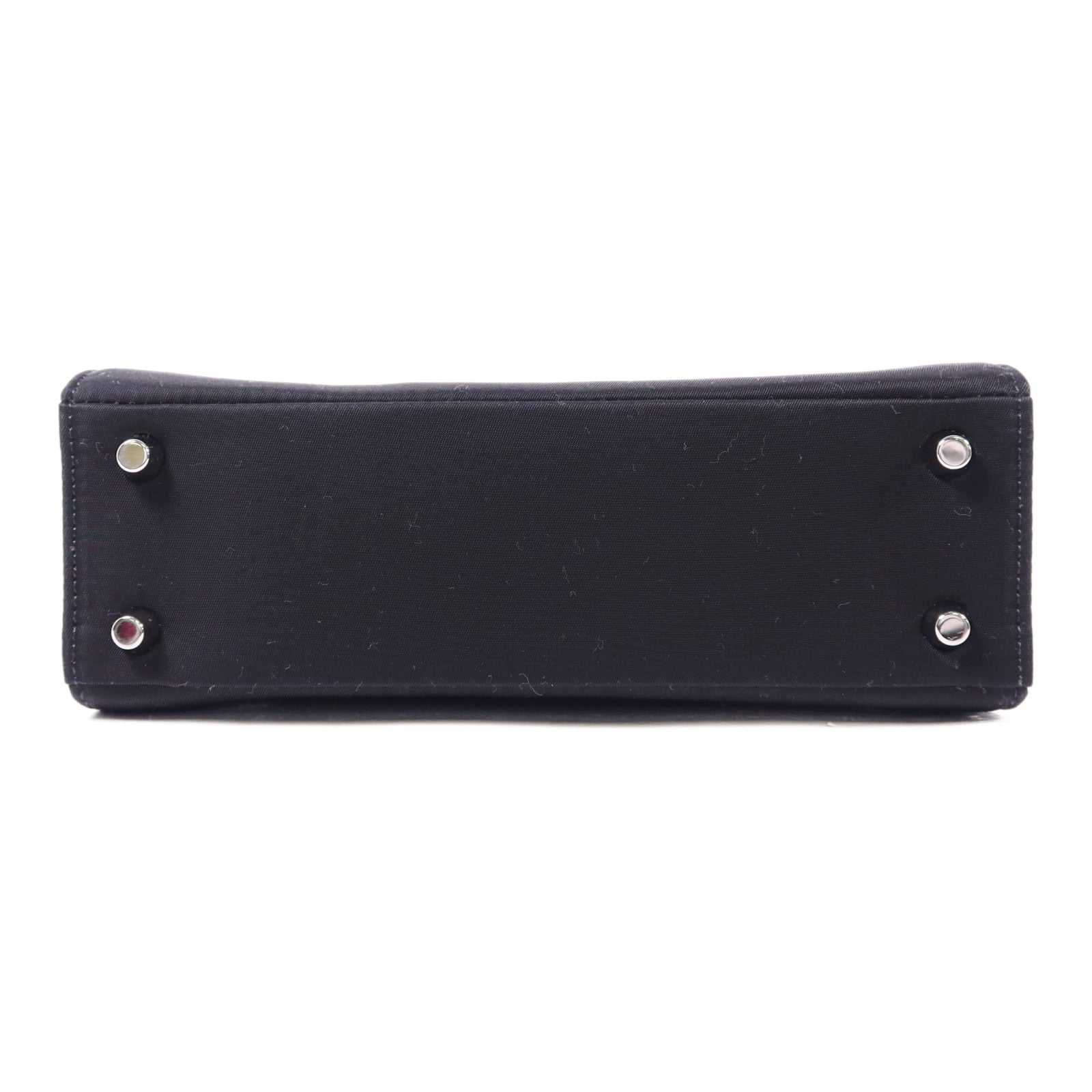 PRADA 尼龍Handbag銀扣手挽袋