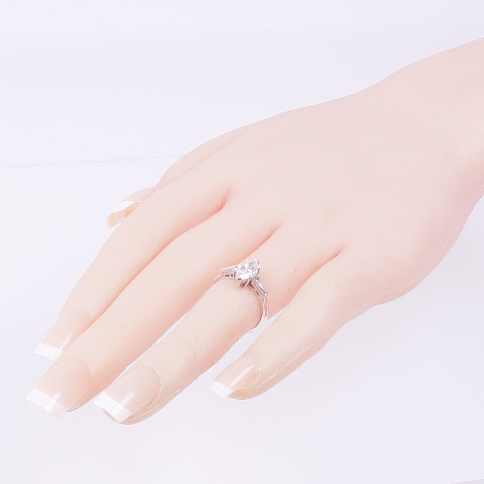 JEWELRY PT鉑金Diamond Ring鑽石戒指US#5