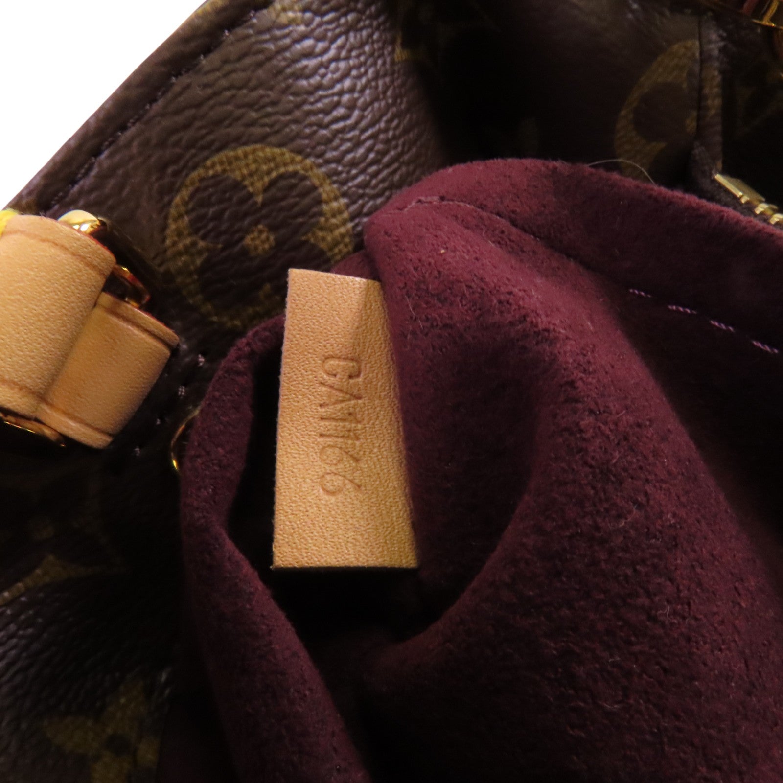 LOUIS VUITTON Monogram Montaigne BB金扣手挽肩背兩用袋