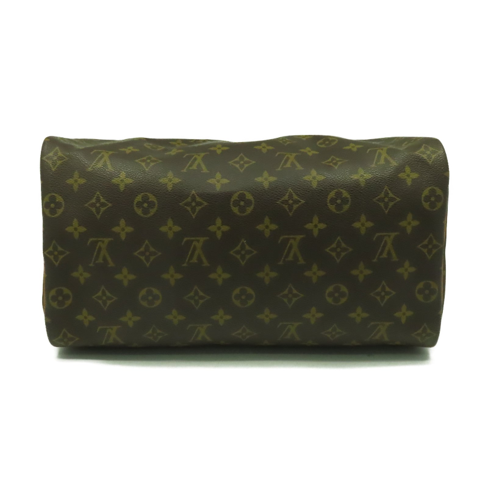 LOUIS VUITTON 【激減優惠】Monogram Speedy 35金扣手挽袋啡色