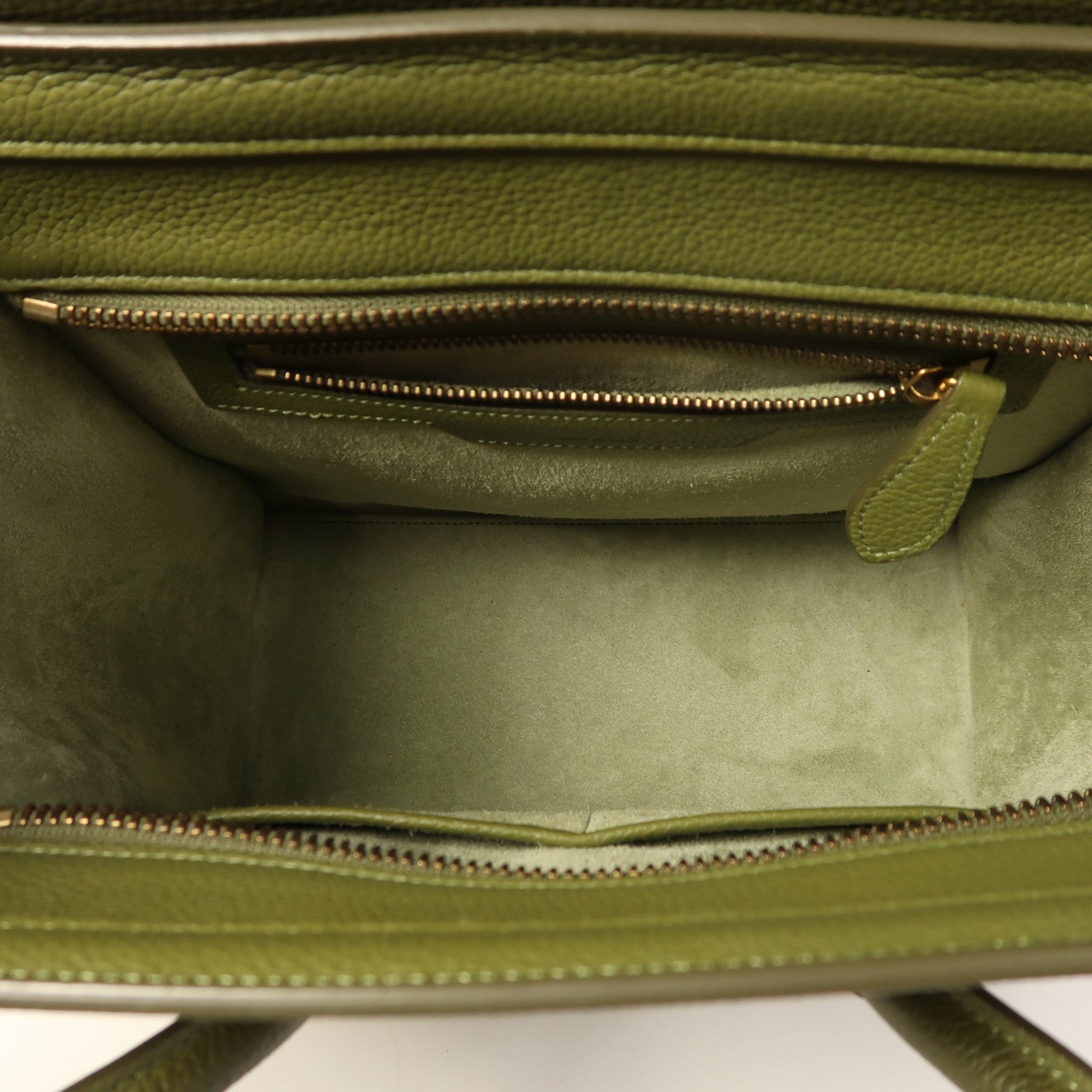CELINE 【激減優惠】牛皮皮革Mini Laggage金扣手挽袋